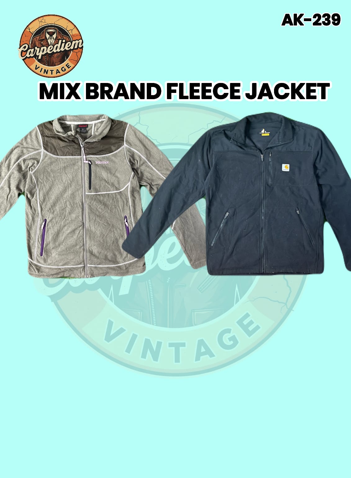 Mix Brand Fleece-Jacke Ak-239