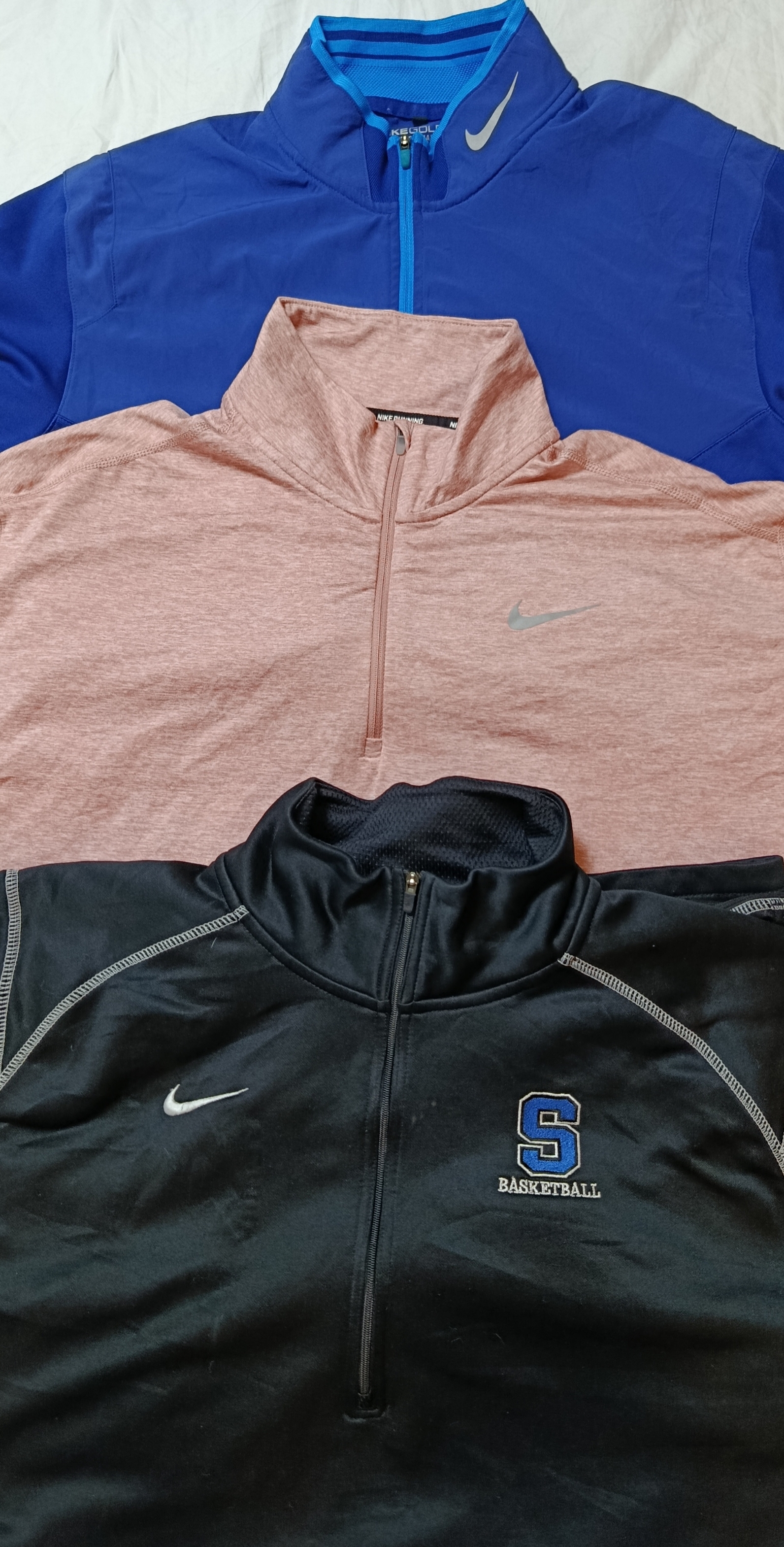 Veste Zipper Mix Nike (2270)