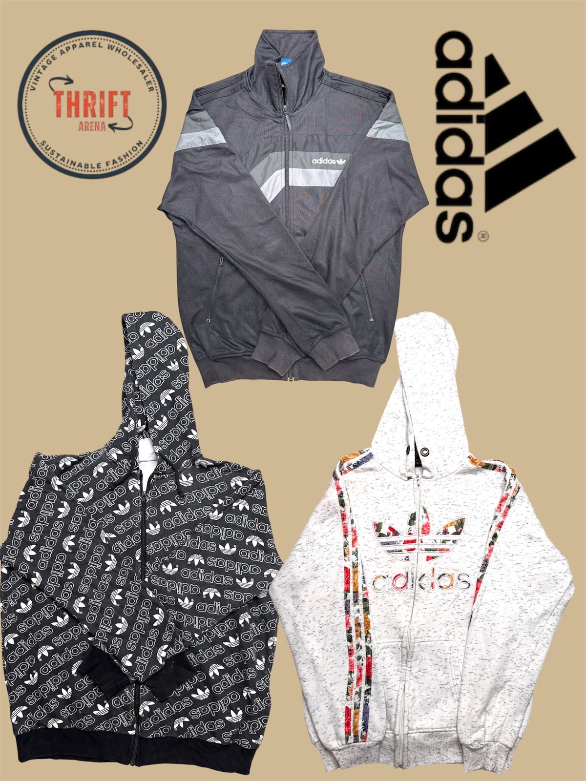 T1473 Adidas Track Jackets