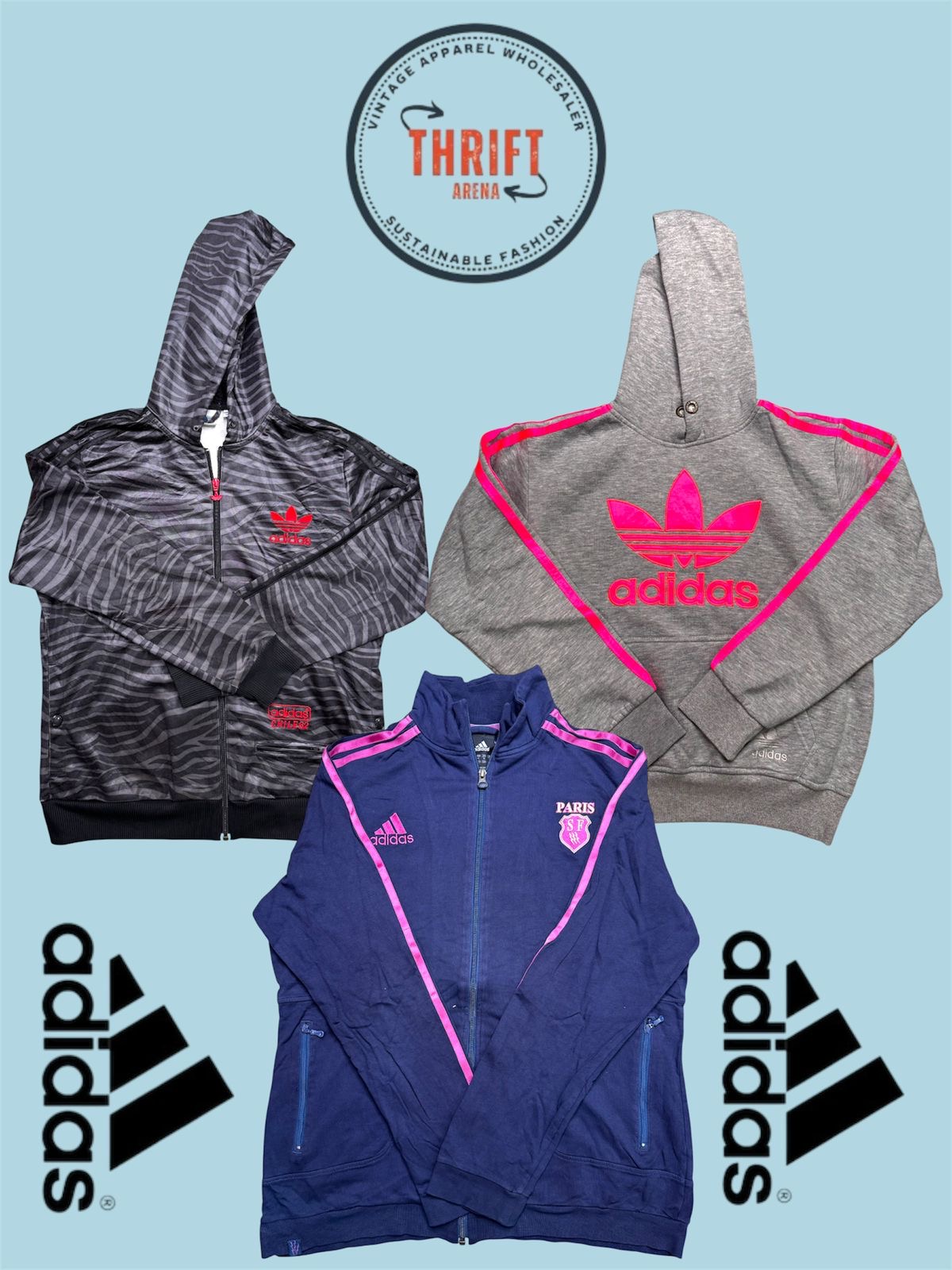 T1475 Adidas Track Jackets