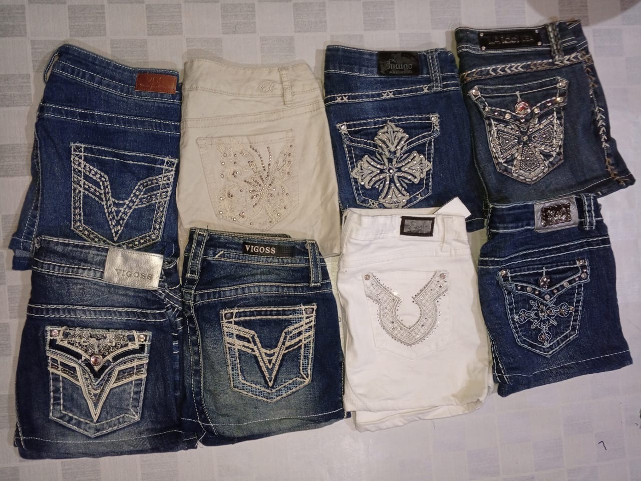 VIGOSS AND OTHER BRAND MINI SKIRTS (ID 816)