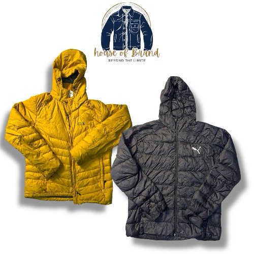 Jack Wolfskin, Puma, LL Bean, Levi's Puffers