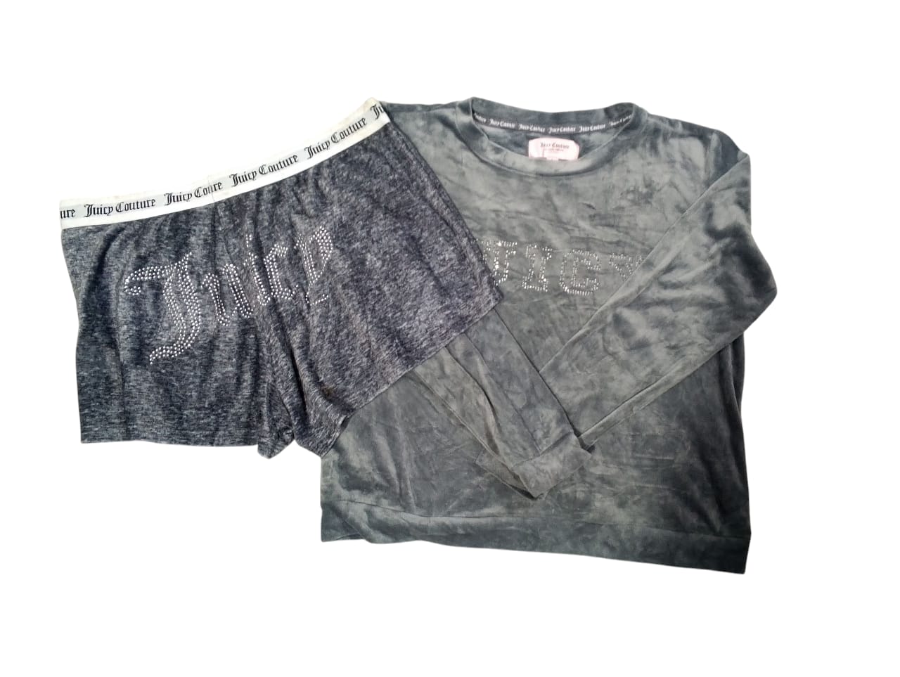 Juicy couture sweatshirt/short -11p -22/8/25