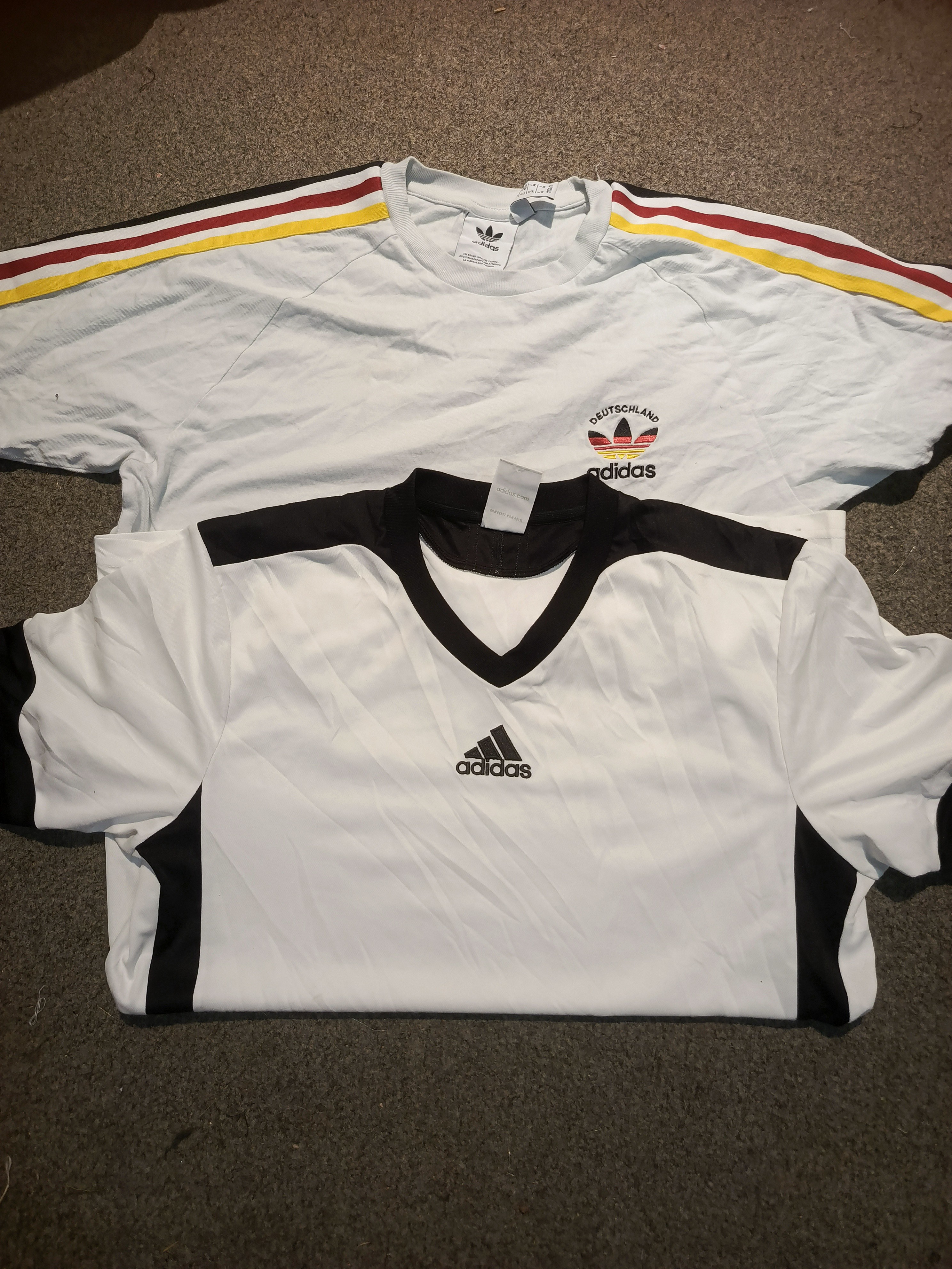 Adidas round neck t shirts