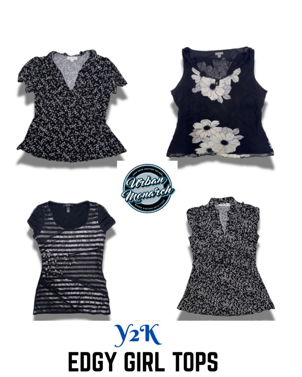 Y2K Edgy Girl Tops - UMW0027