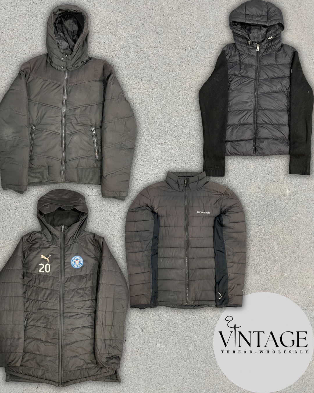 Veste boudinée de marque premium #17925
