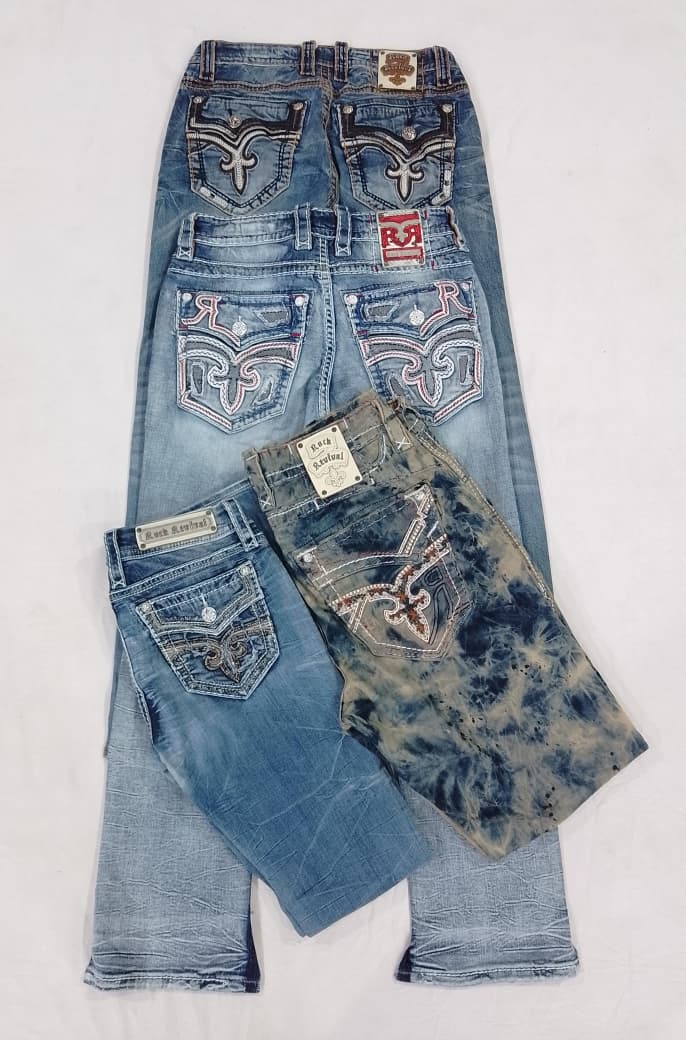 CR5199 Vintage Classic Rock Revival Denim Mix