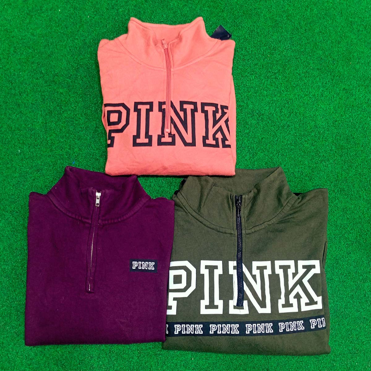 Pink Mix Zipper