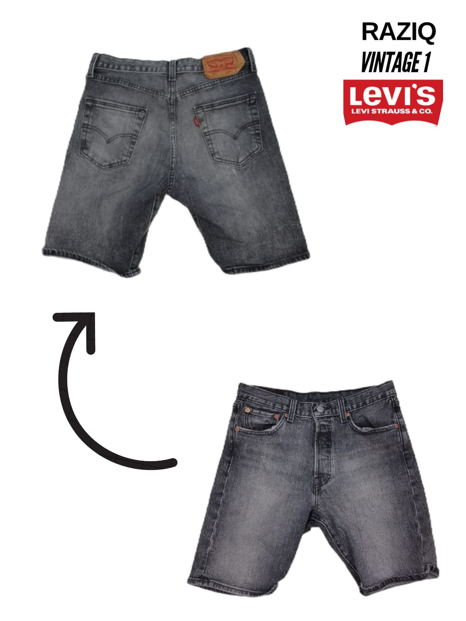 Shorts in denim Levi's