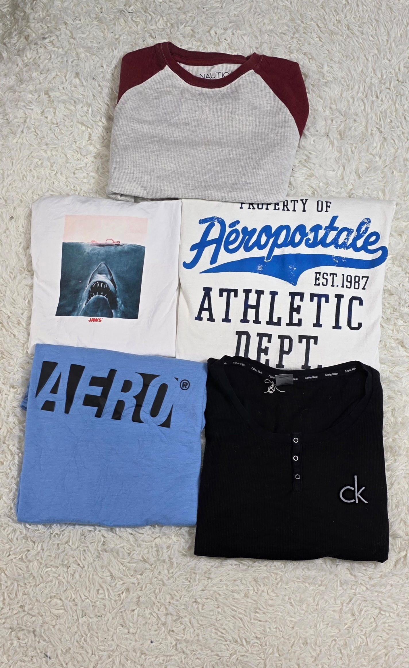 Mix de t-shirts de marque