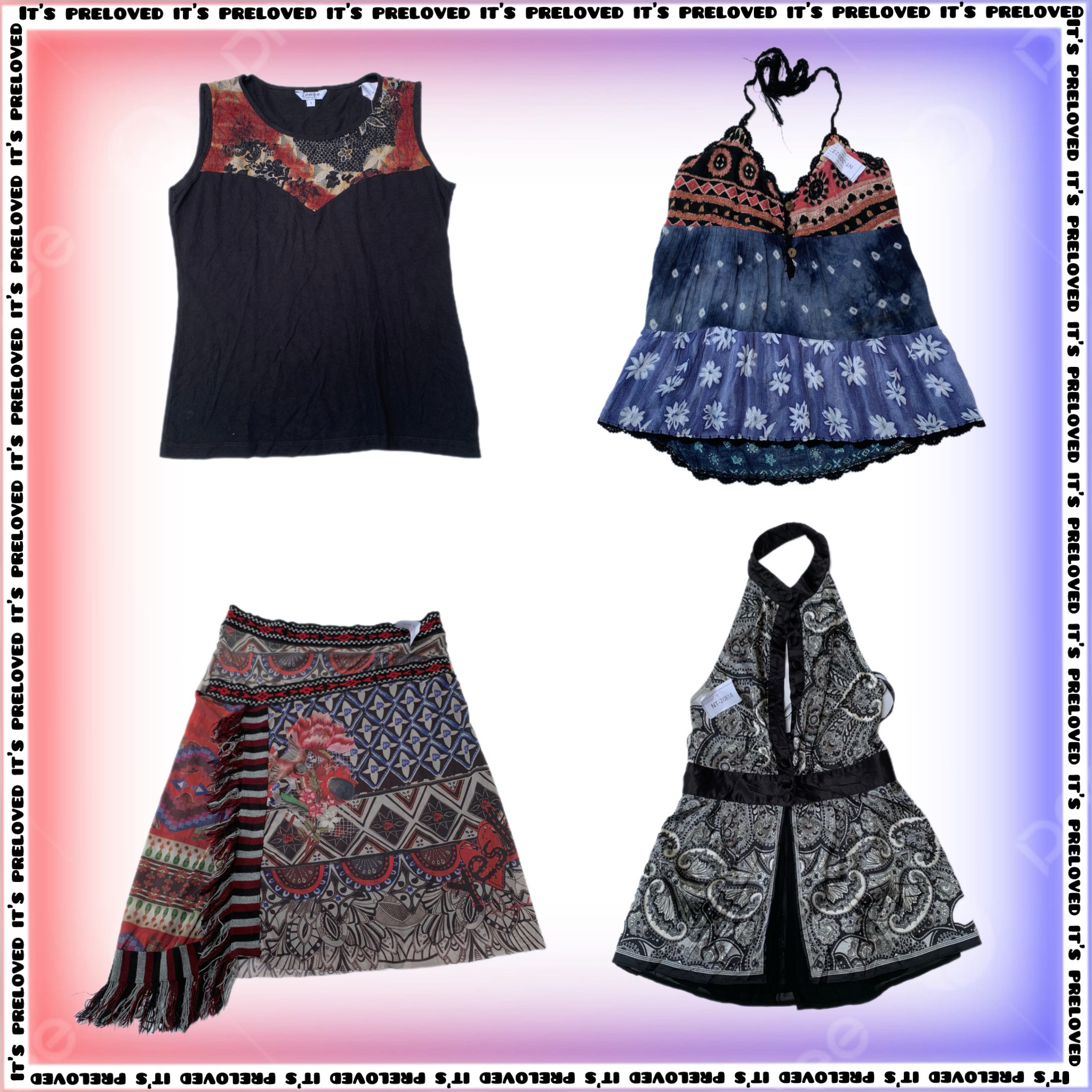 Gypsy Heart Tops, Dresses, Skirts SRK (SS-1271)