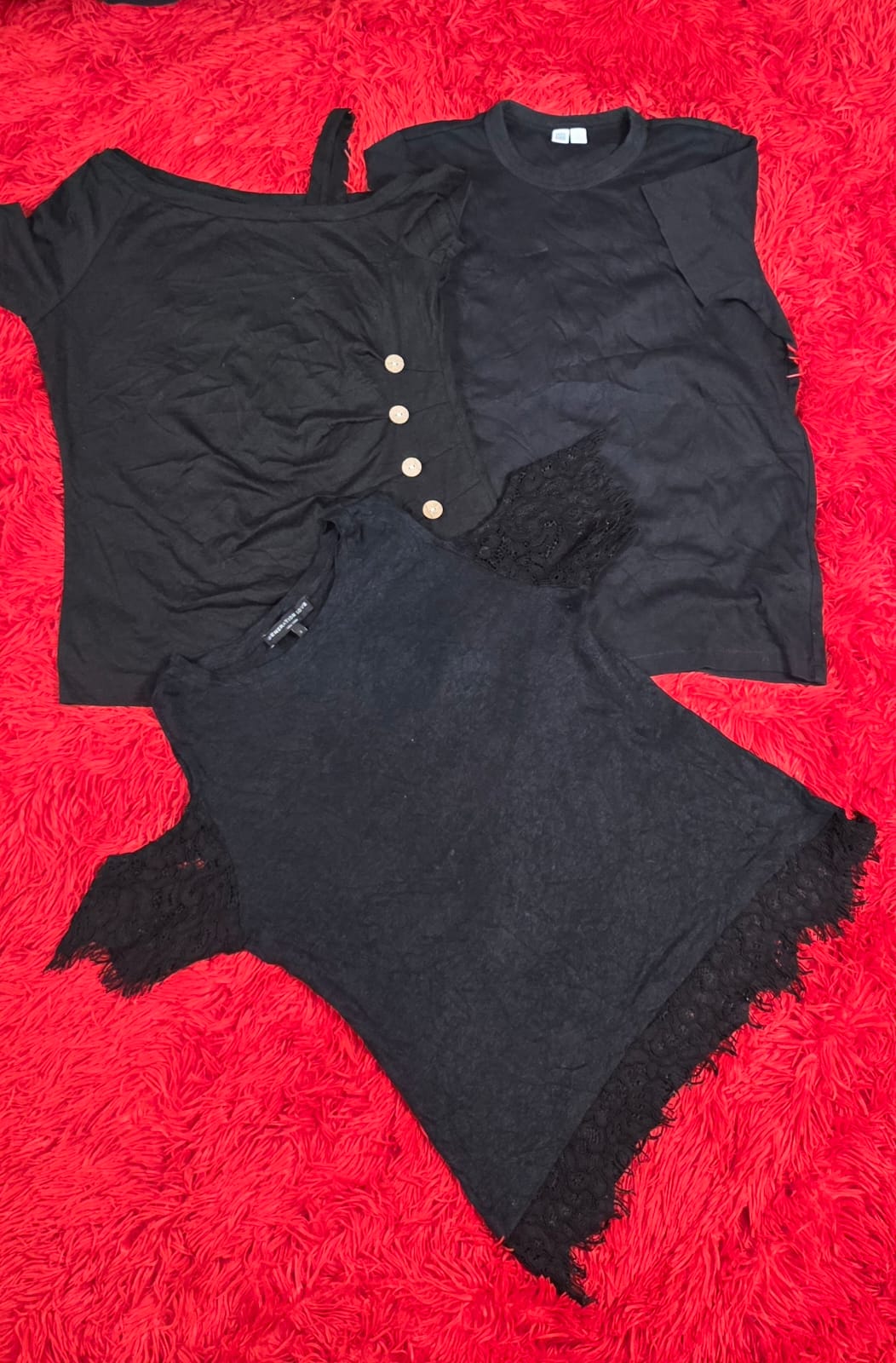 Beautiful plain black tees