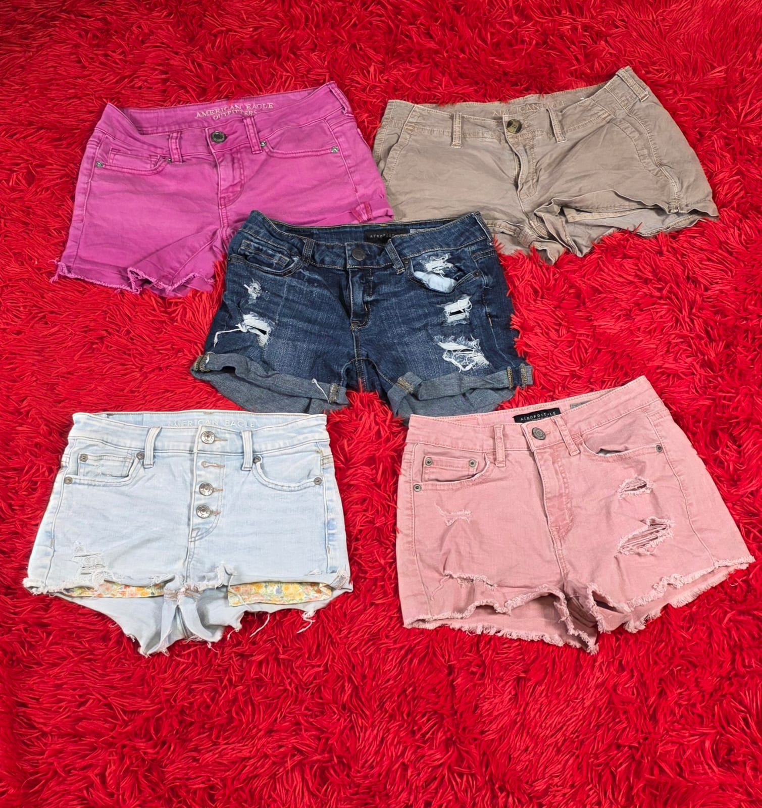 Mix branded shorts