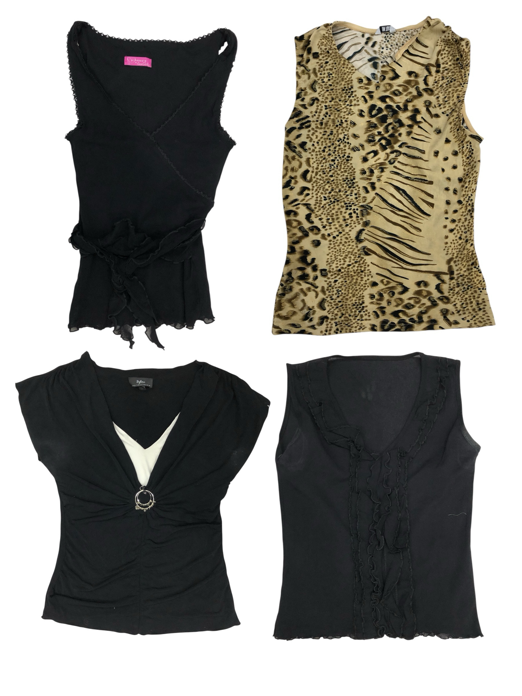 Y2k Brown and Bold Tops!