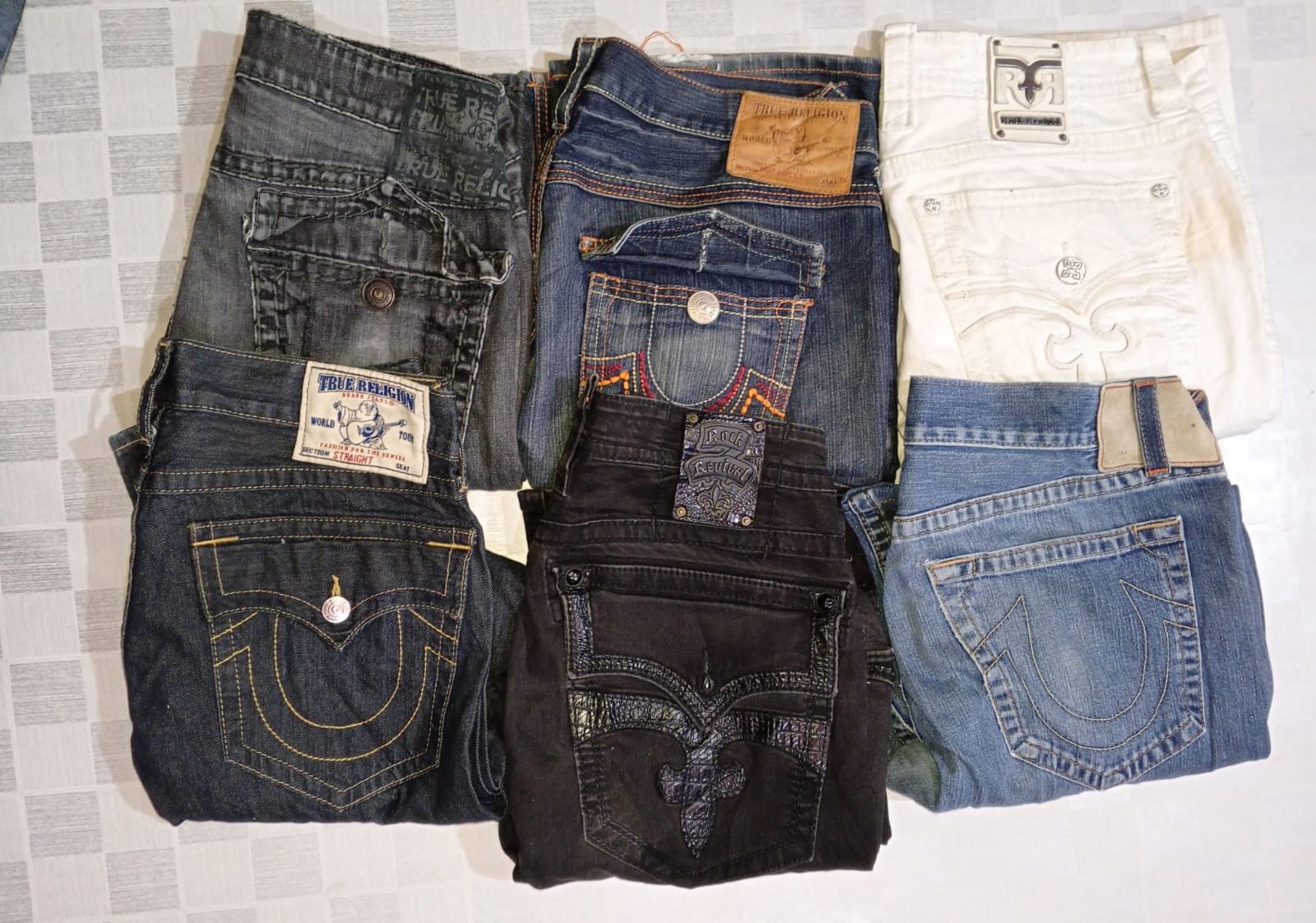 TRUE RELIGION ROCK REVIVAL JEANS (MR822)