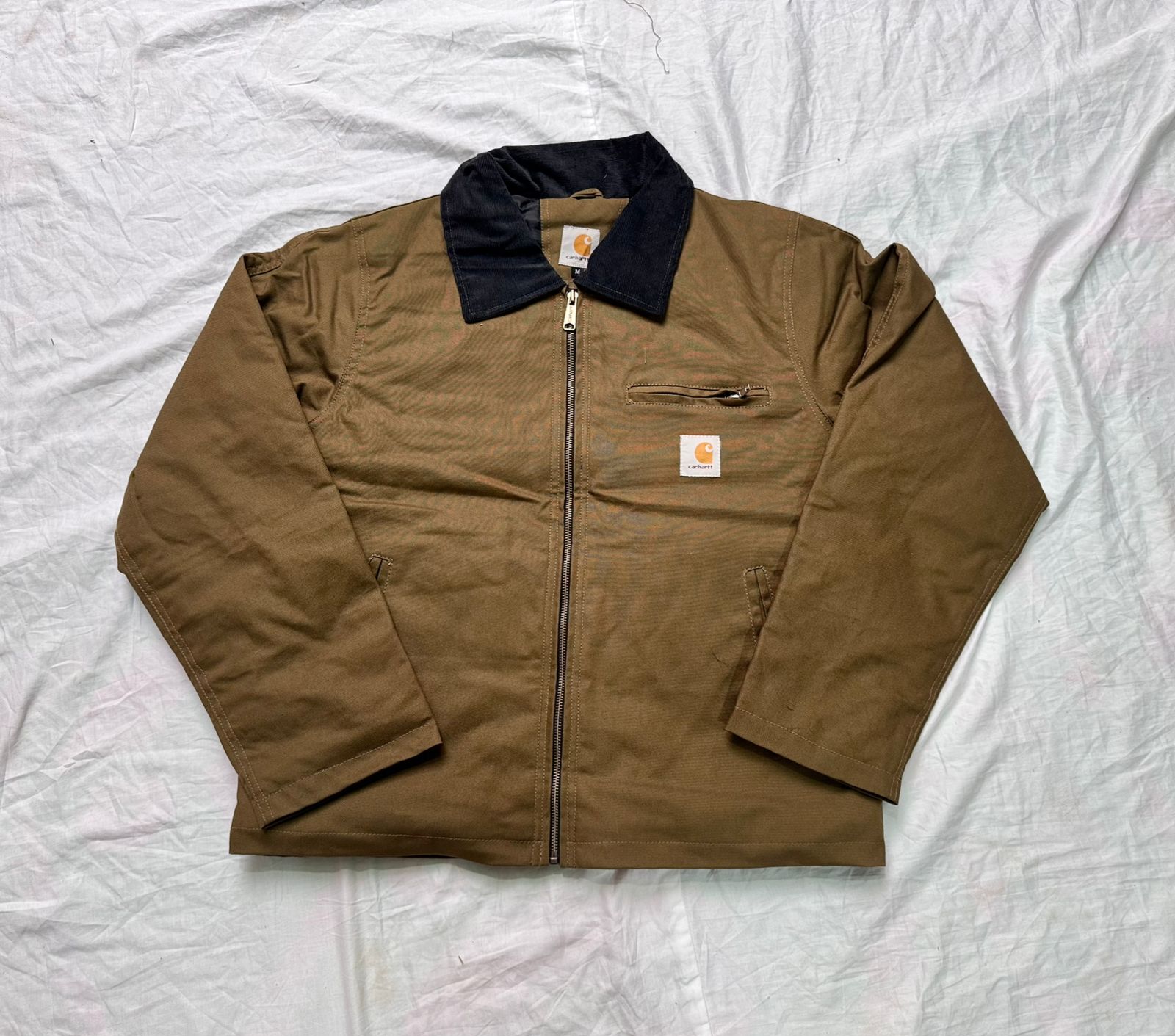 Reworked Style Carhartt Detroit jacket Tobacco colour
