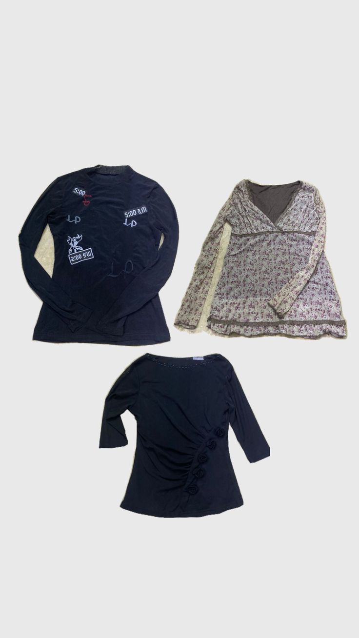 Y2k Mix Full Sleeve blouse (M-114)