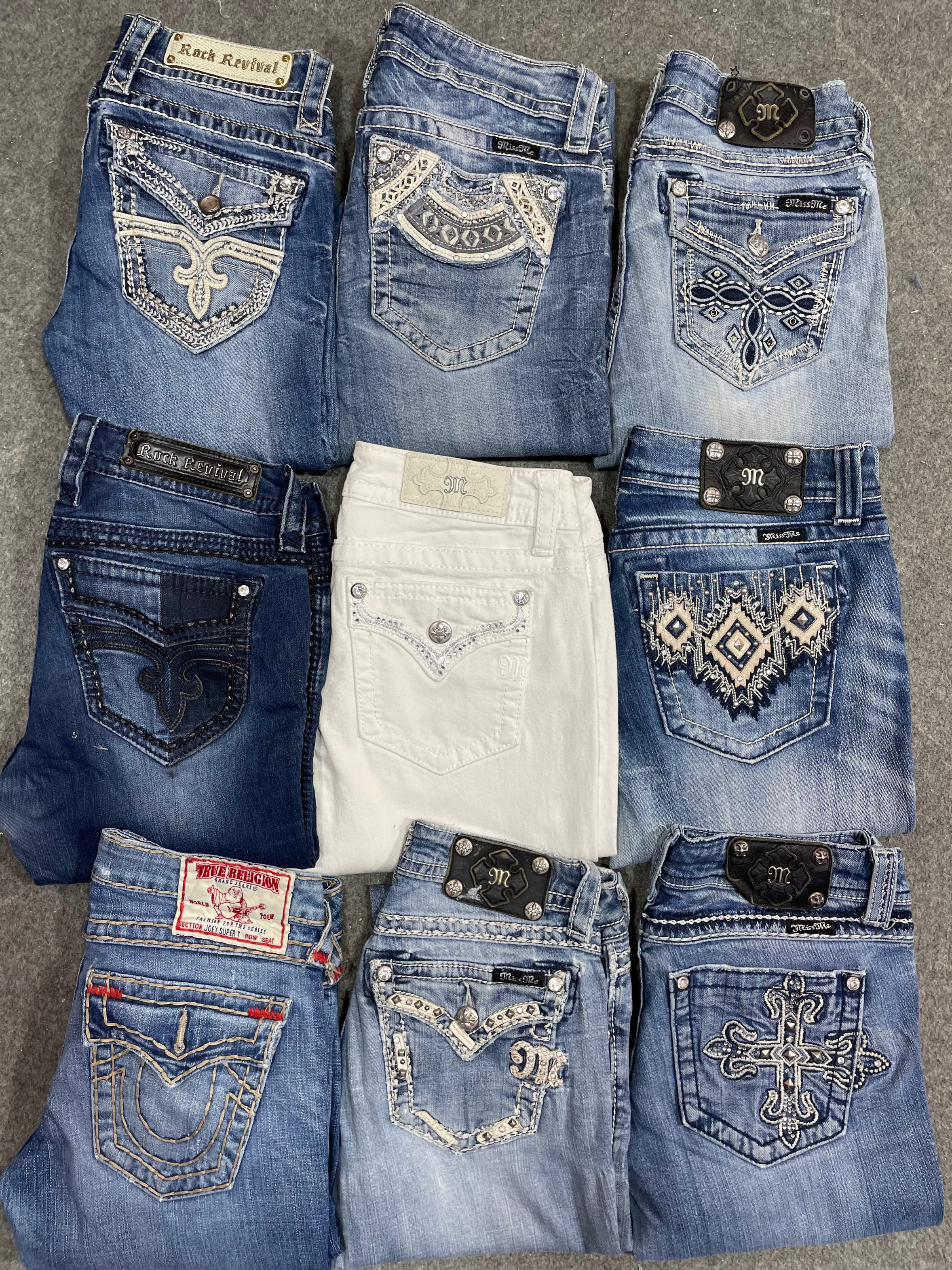 Miss Me Rock Revival True Religion Jeans