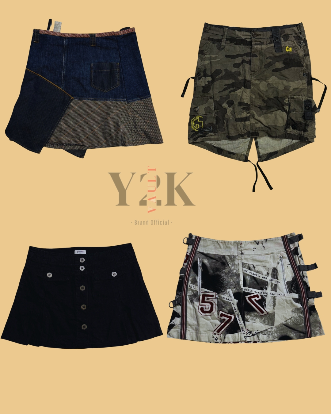 Throwback Skirts: Y2K Style (Yv-333)