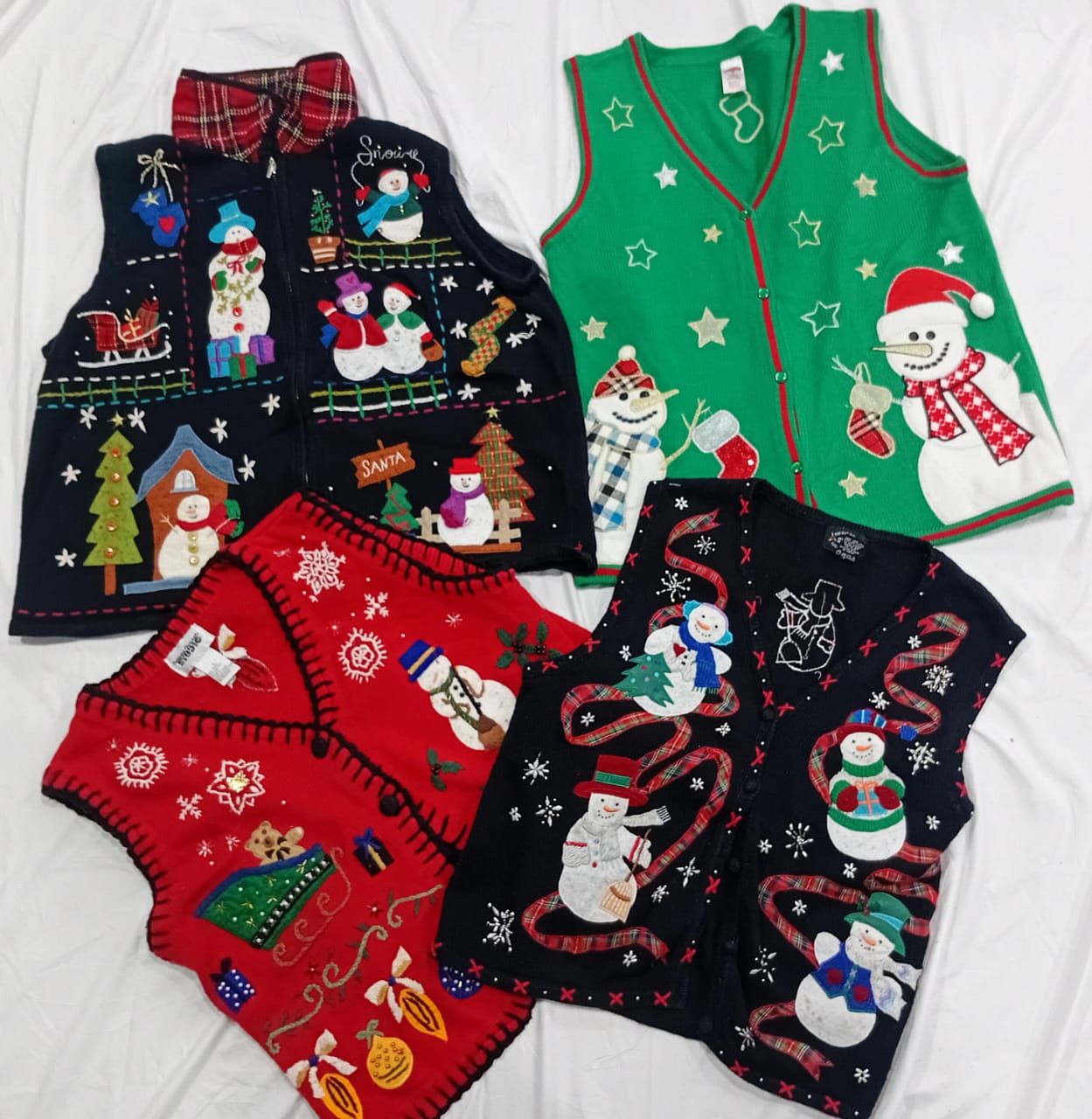 IQ0725 Y2K Weihnachtsikone Strick