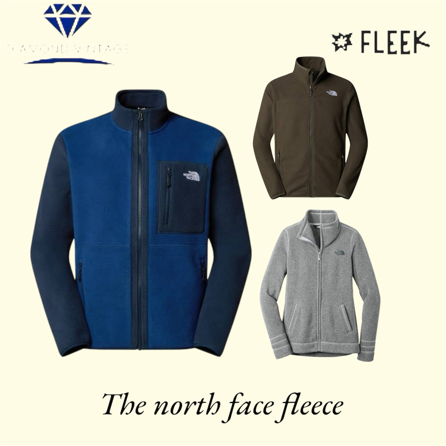 The north face fleece  (DV -9-105)