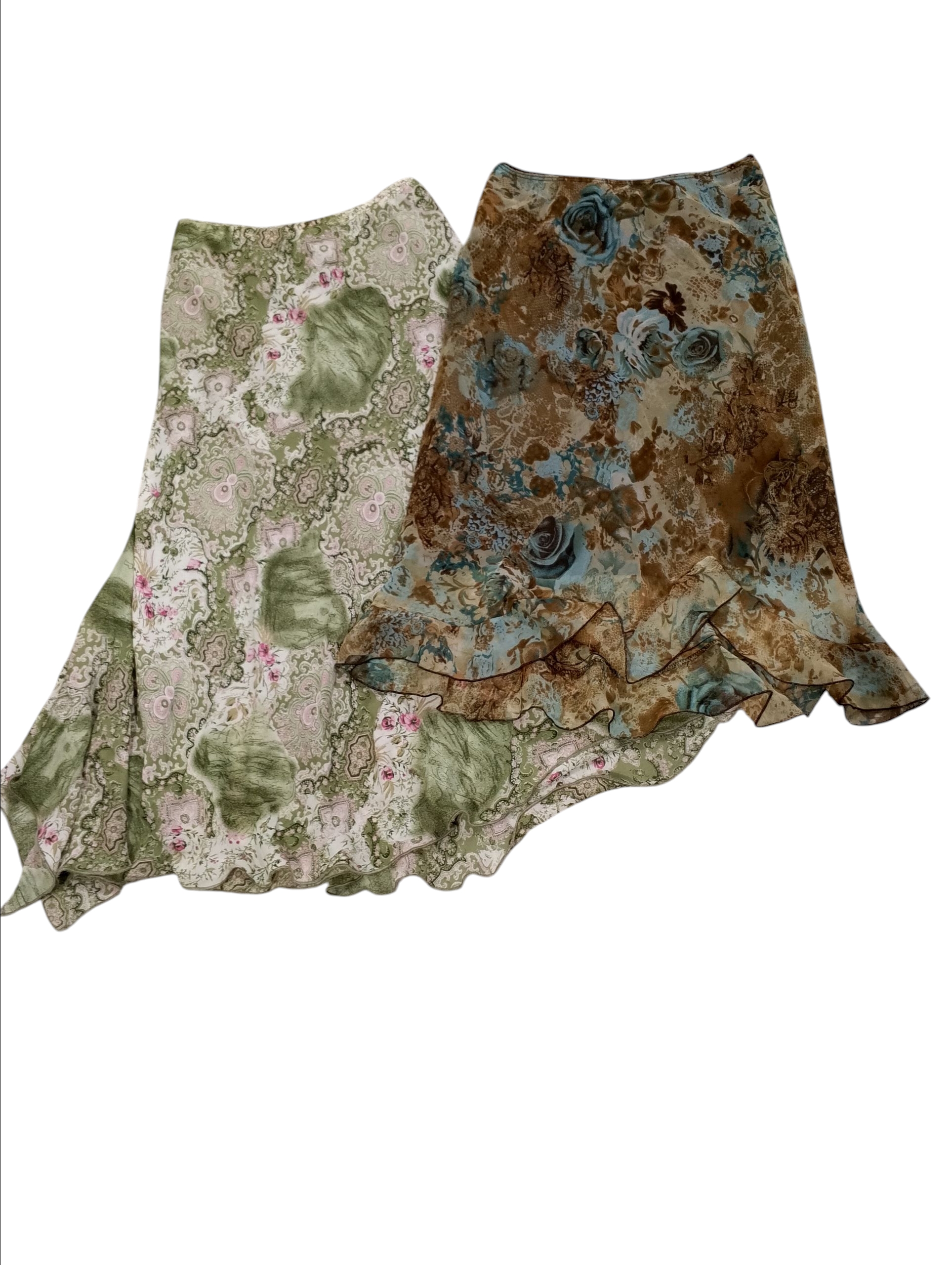 Saias estampadas Earthytone -9p -16/9/25
