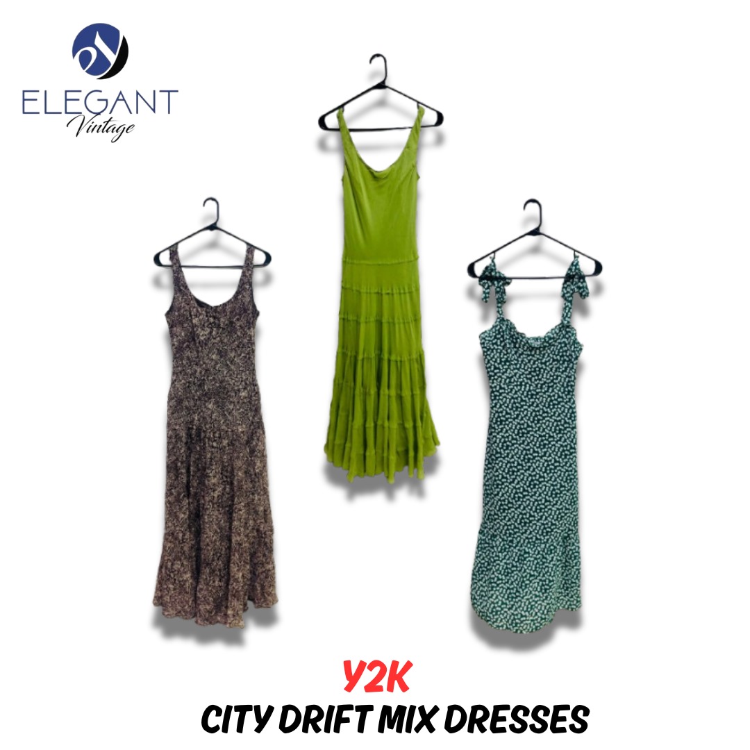 Y2K City drift Mix Dresses - EV0989