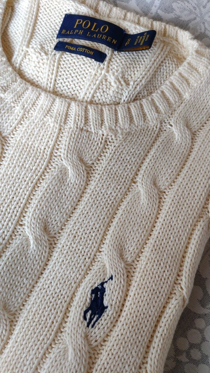 Ralph Lauren 1/4 zip and cable sweaters