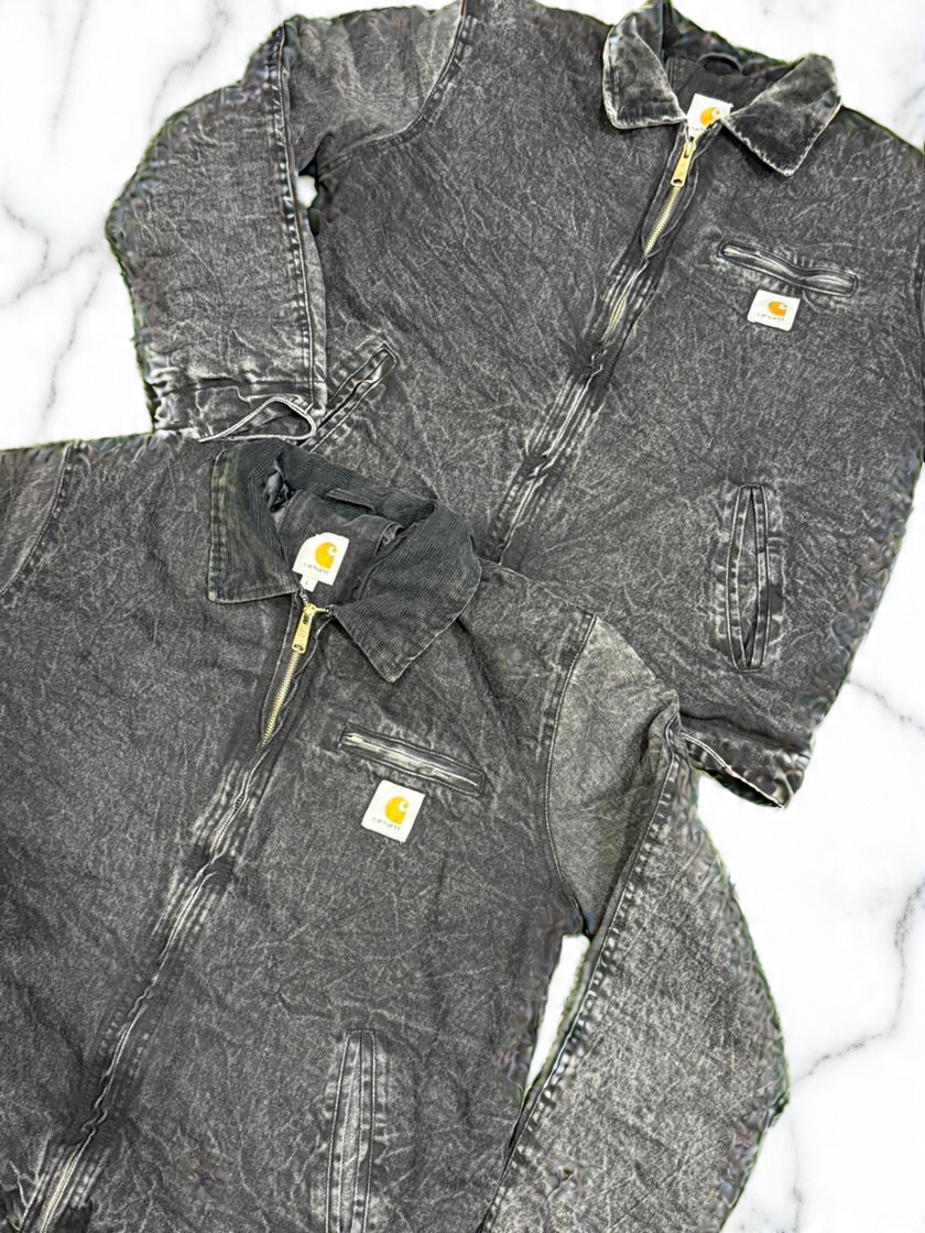 Rework Style vestes Carhartt Detroit Acid wash