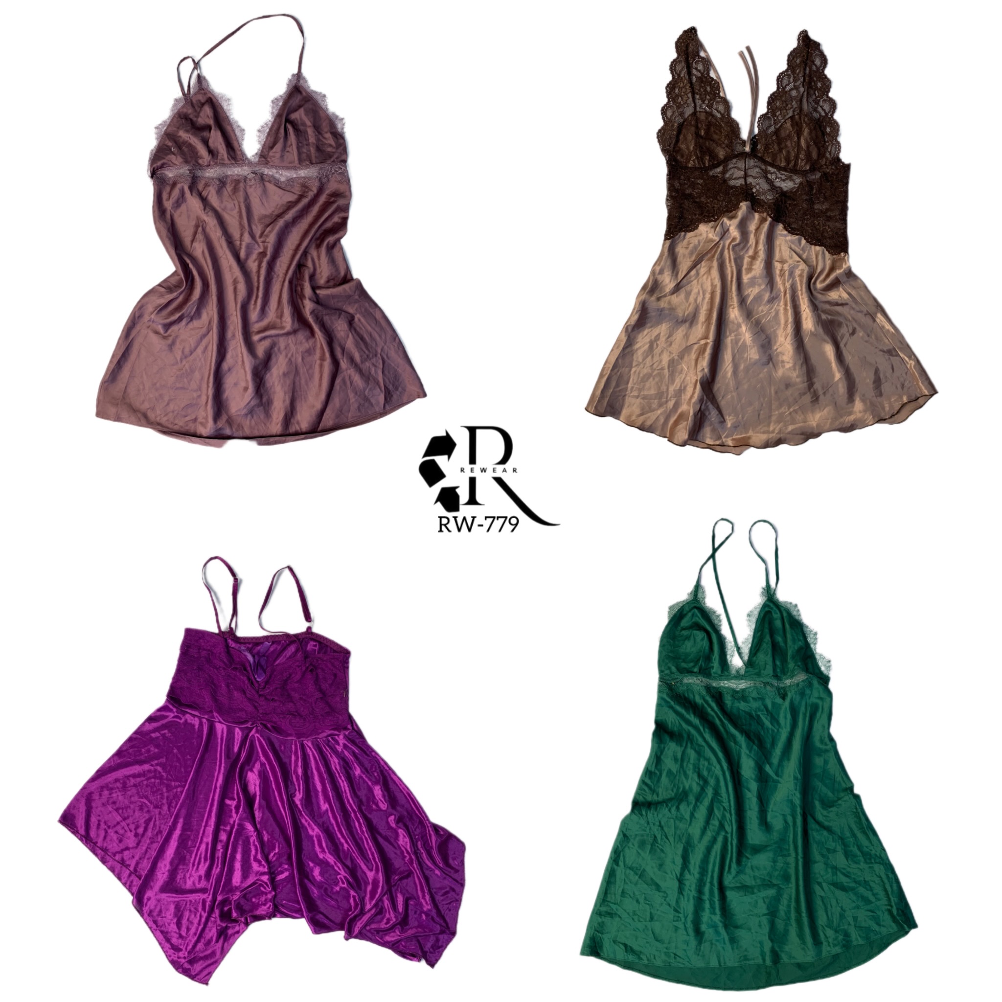 Tops de seda macia Y2K (RW-779)
