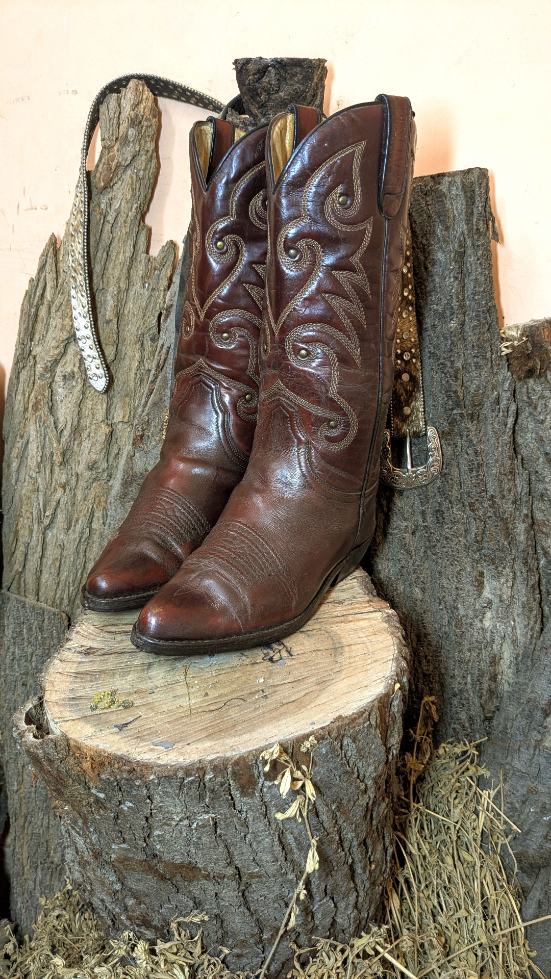 MV243# vintage Cowboy Boots