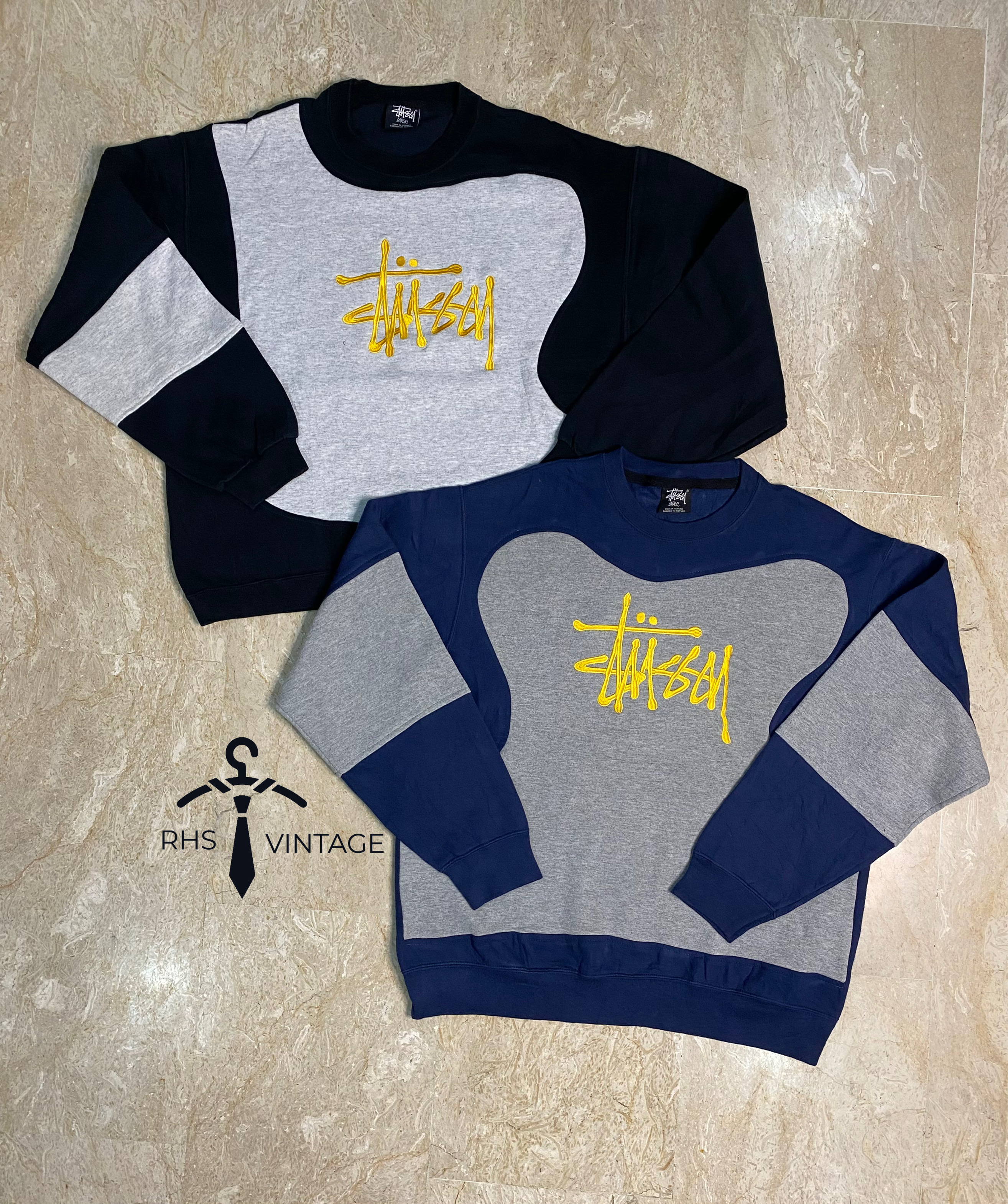 Stussy rework style sweatshirt