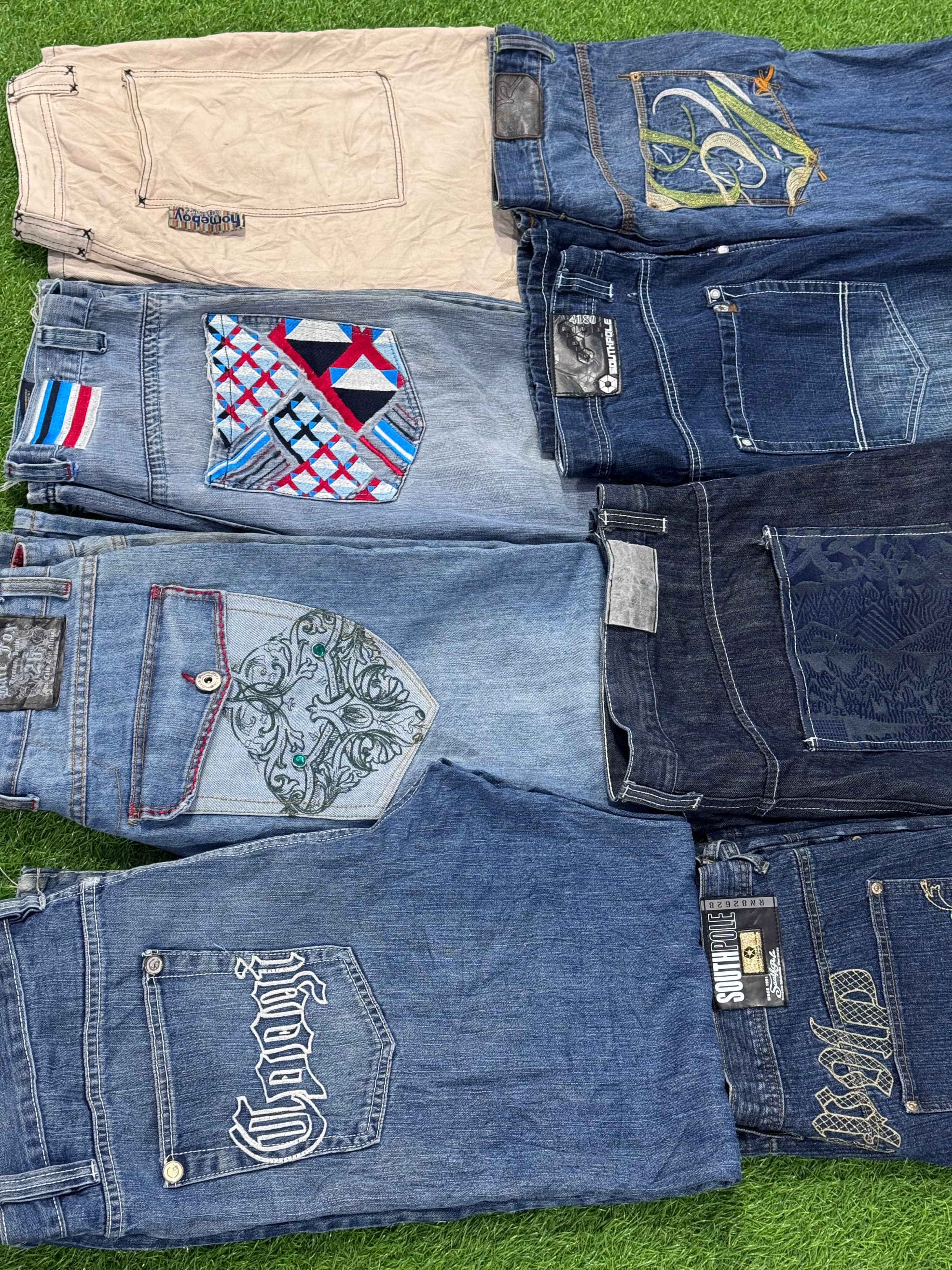 Hip hop Jeans 28 Stück
