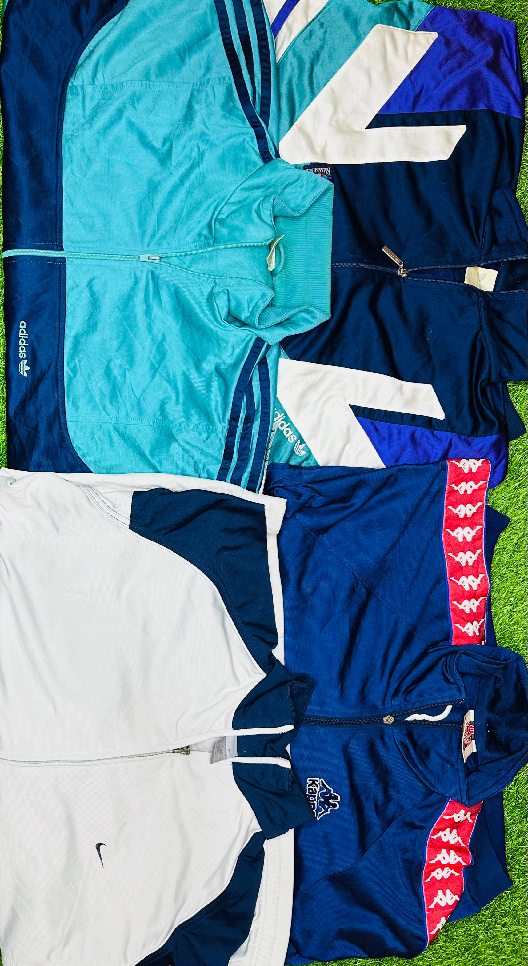 Track jacket adidas nike kappa