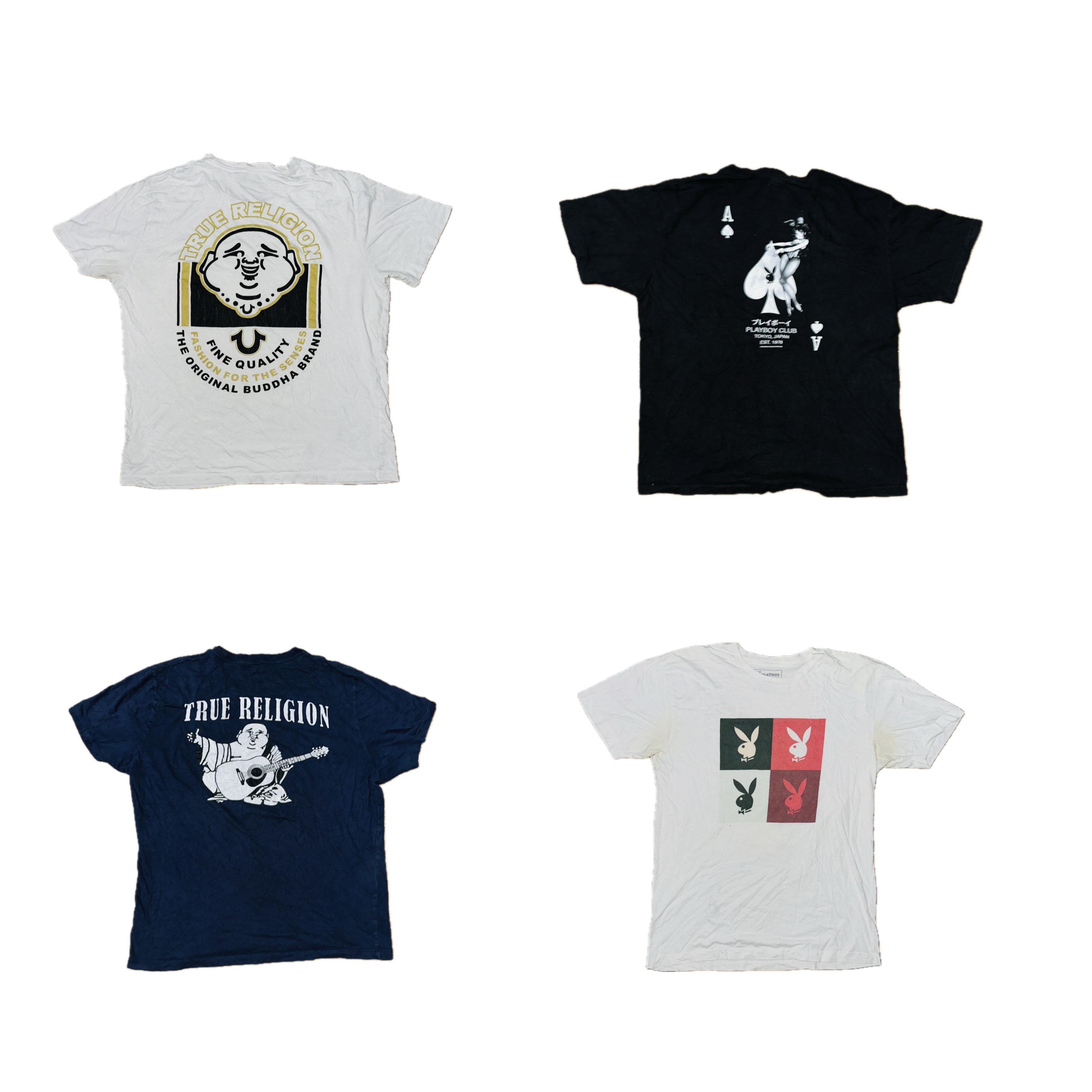 T-shirt Playboy et True Religion