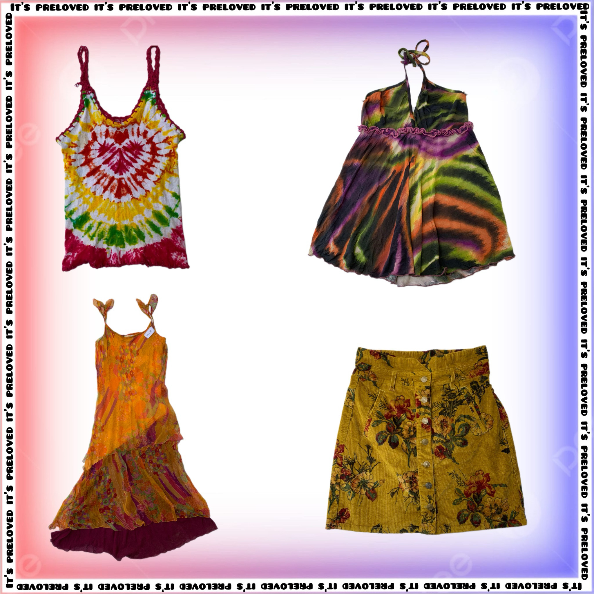 Indie Dreams tops, saias e vestidos (SS-1274)
