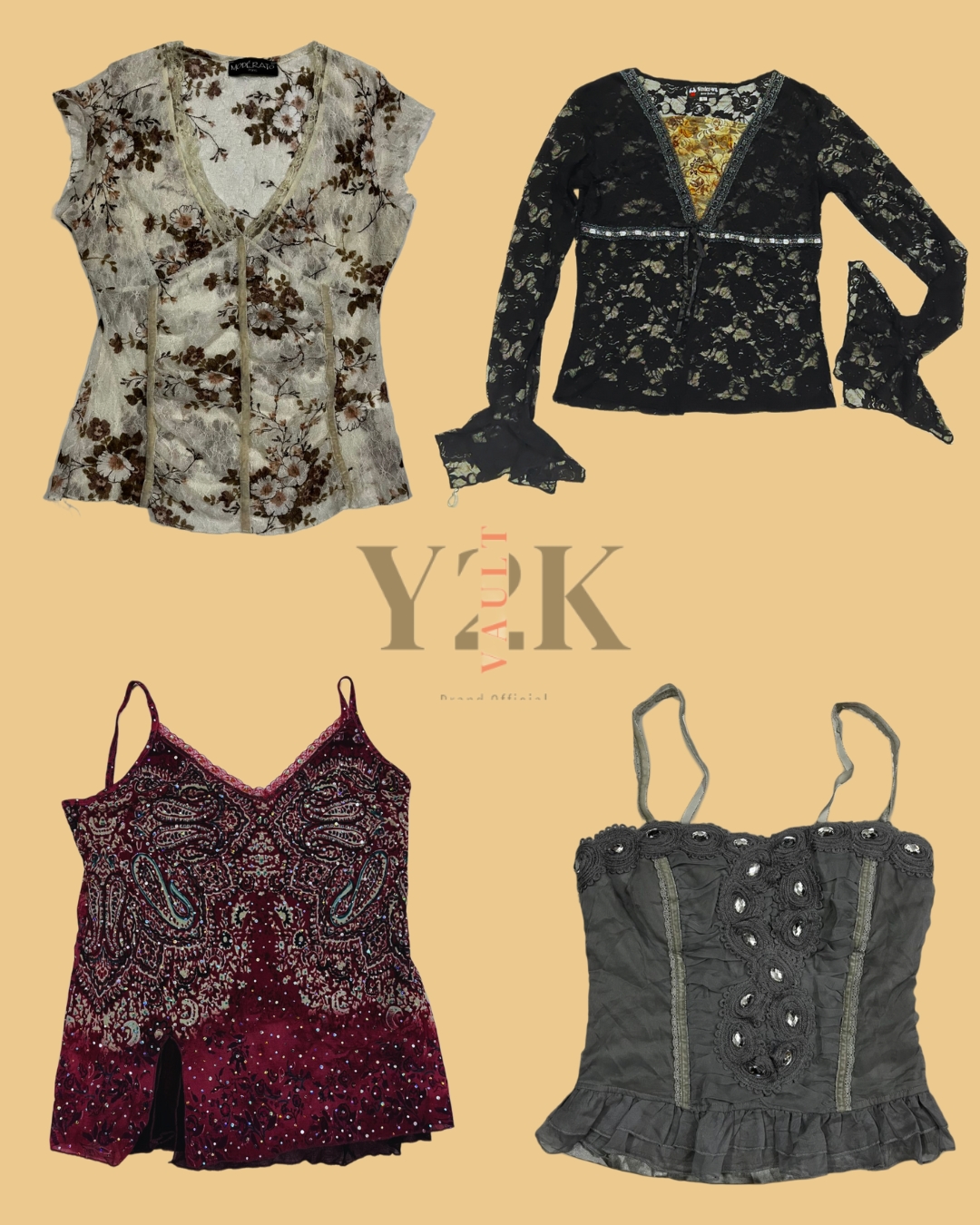 Timeless Threads: Y2K Tops (Yv-346)