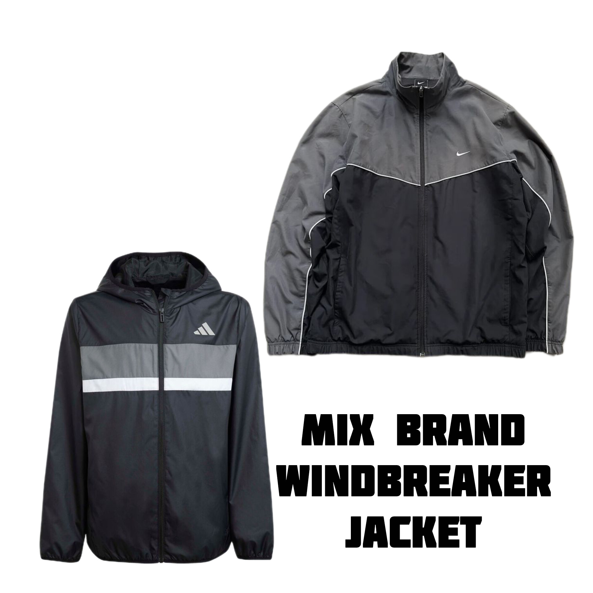 Mix Brand Windbreaker