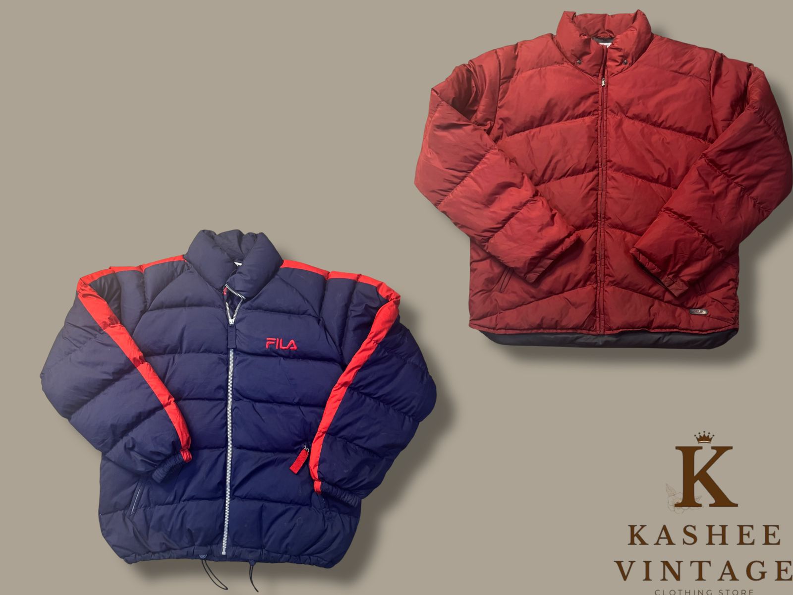 Fila puffer jackets