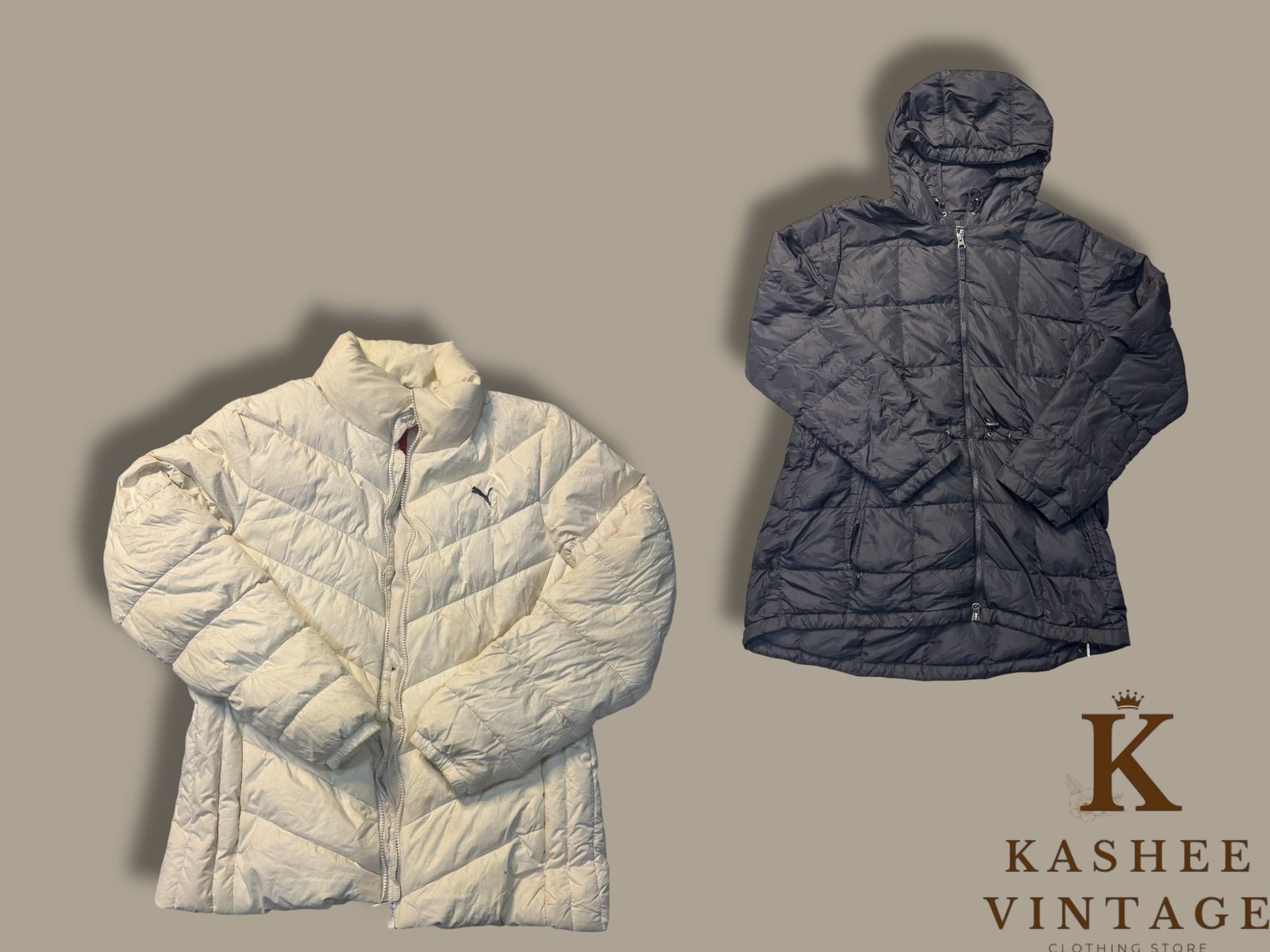 Jack wolf skin,reebok ,puma and more brand puffer jackets