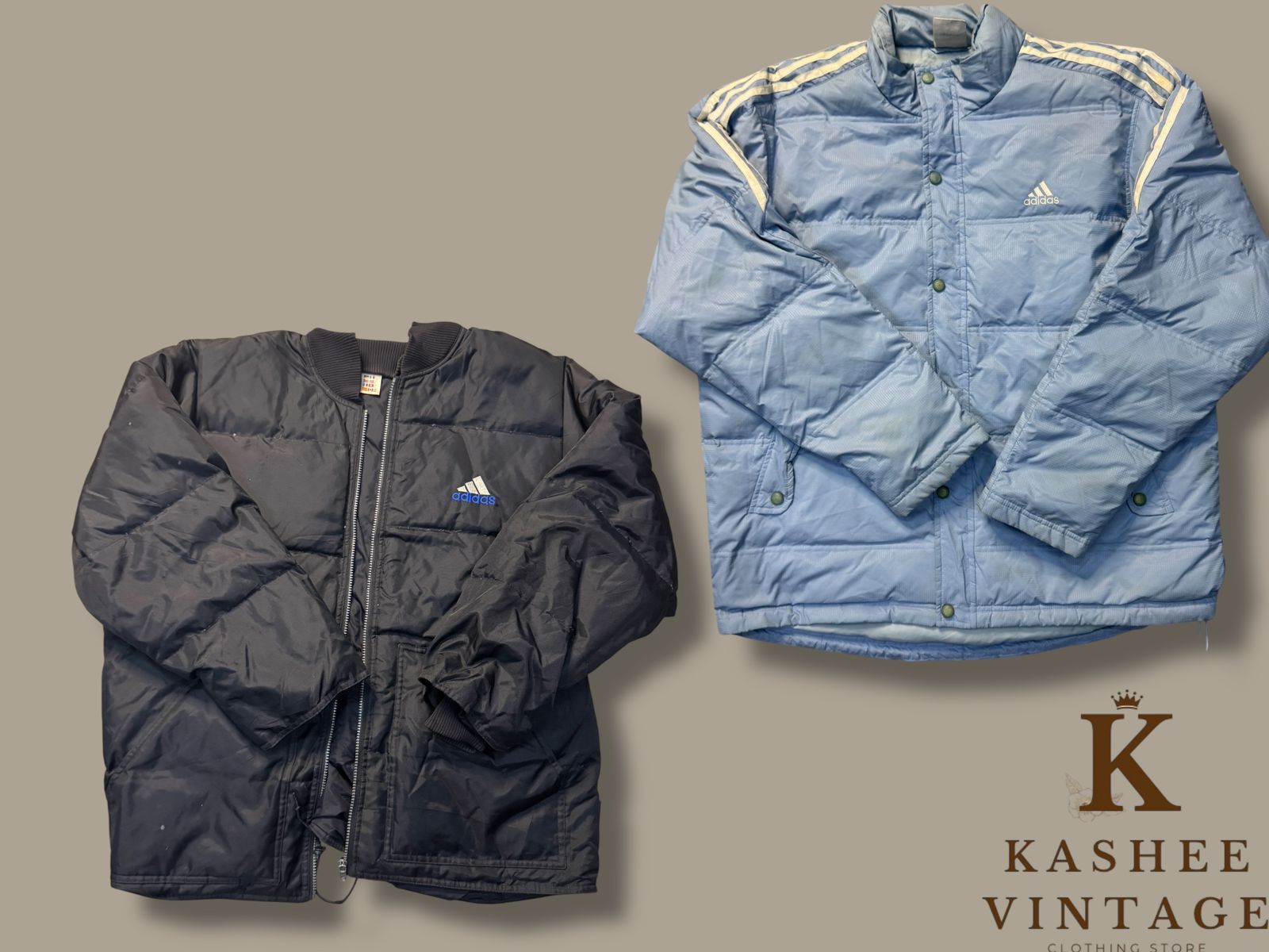 Adidas puffer jackets