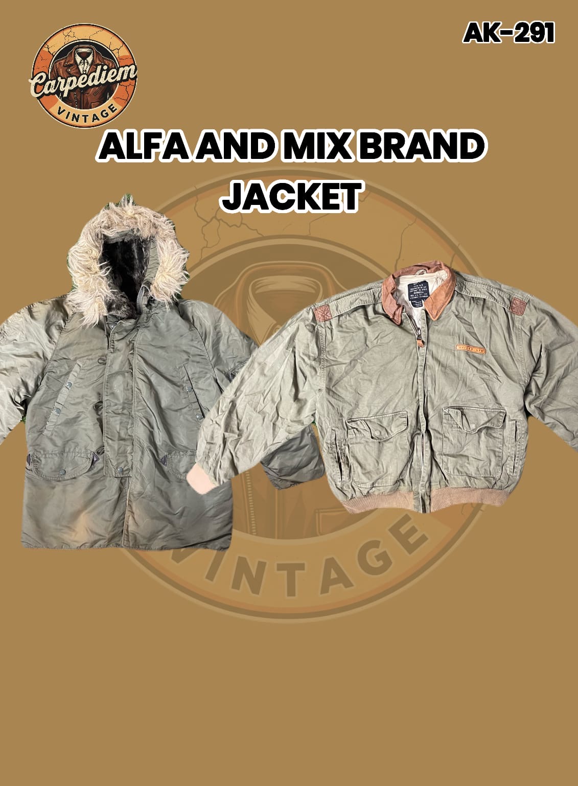 Alfa And Mix Brand Jacke Ak-291