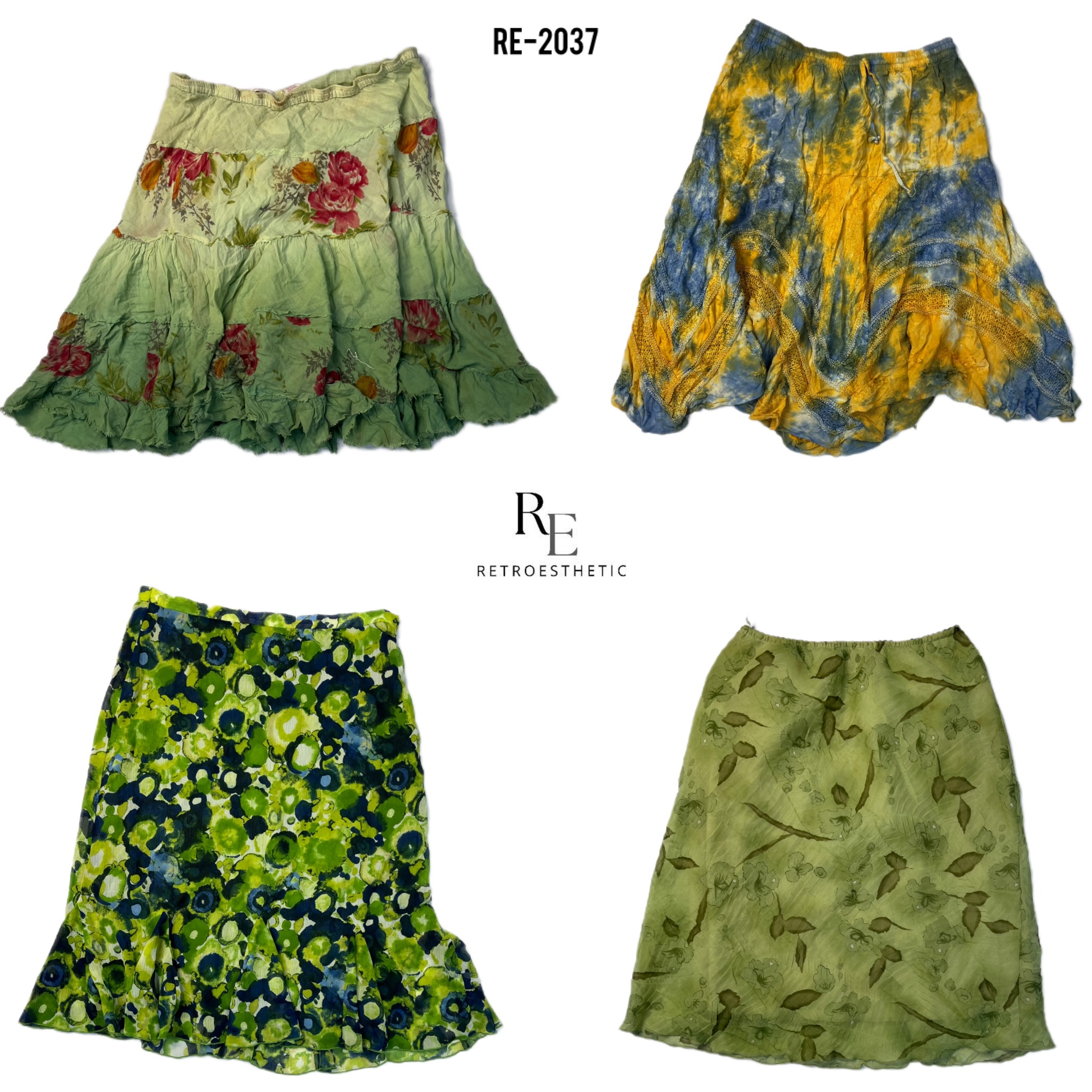 Jupes maxi Y2K Forest Vibe (RE-2037)