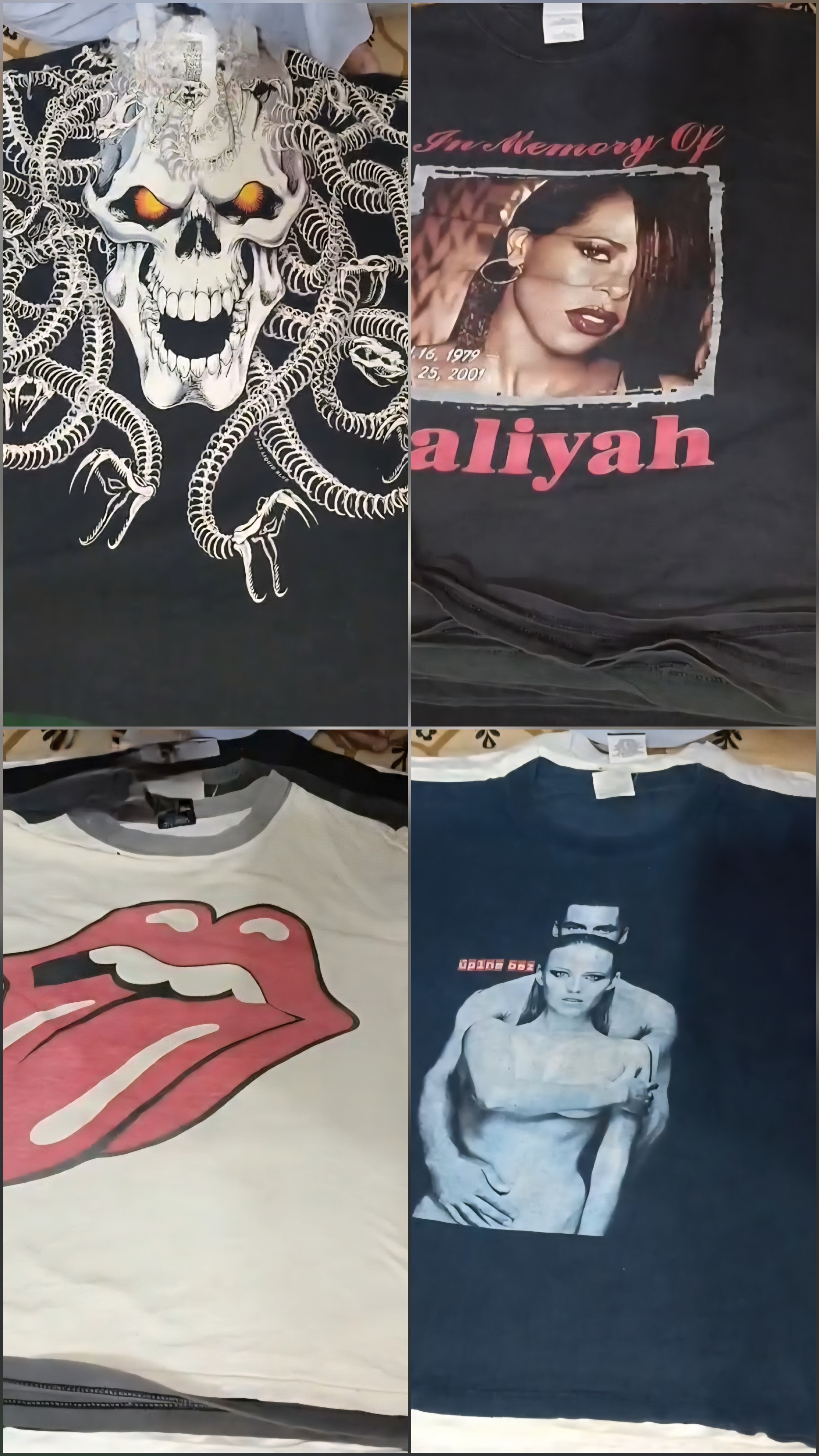 レア ヴィンテージ 80年代 90年代 バンド＆ポップカルチャー Tシャツ バンドル