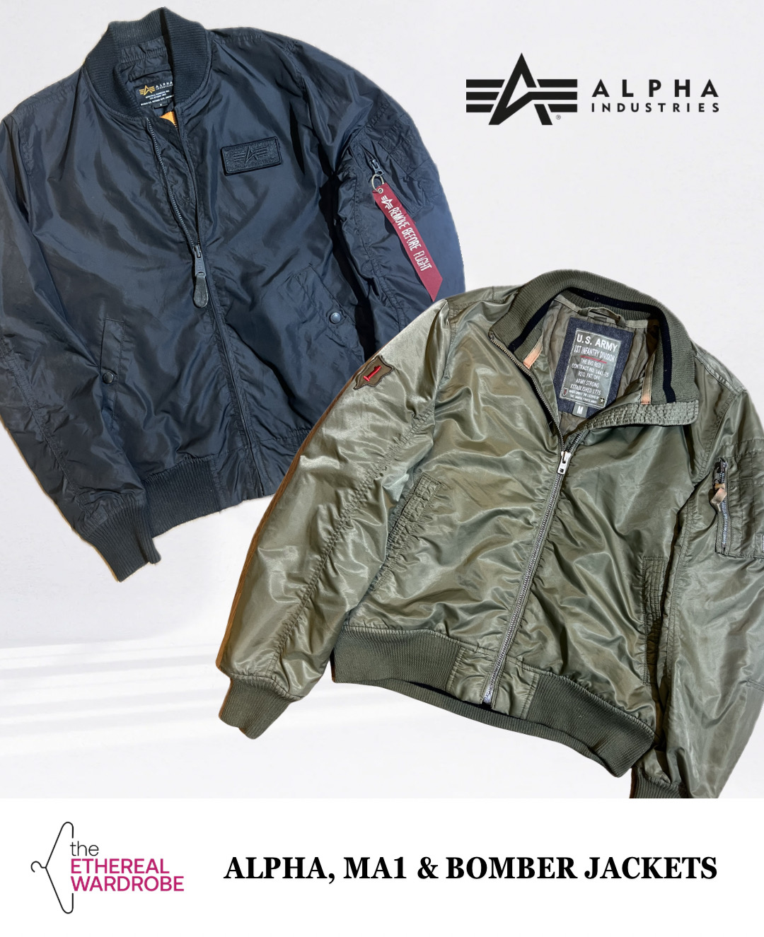Alpha Industries, MA1 et vestes bombardier