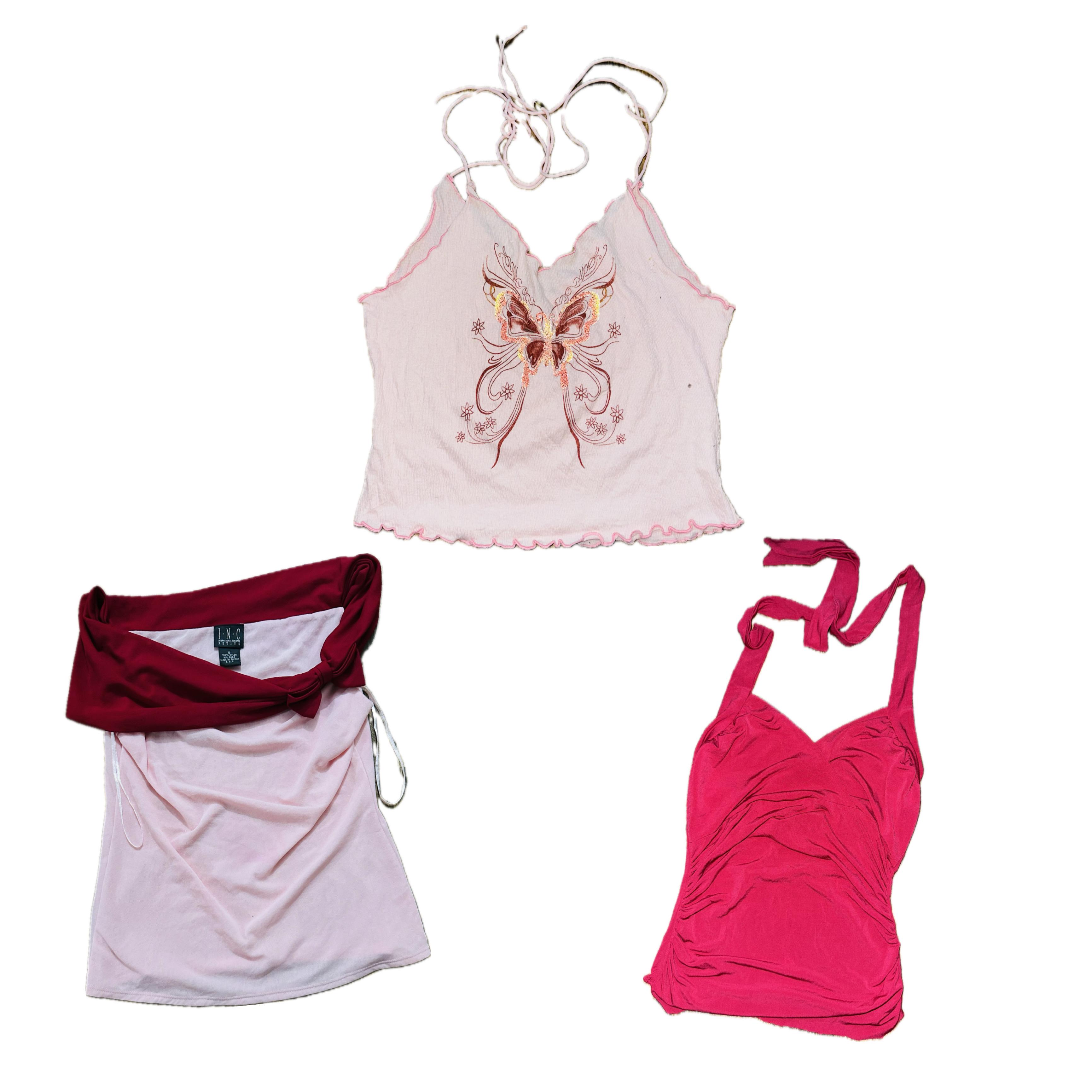 Tops de blush blossom Y2k