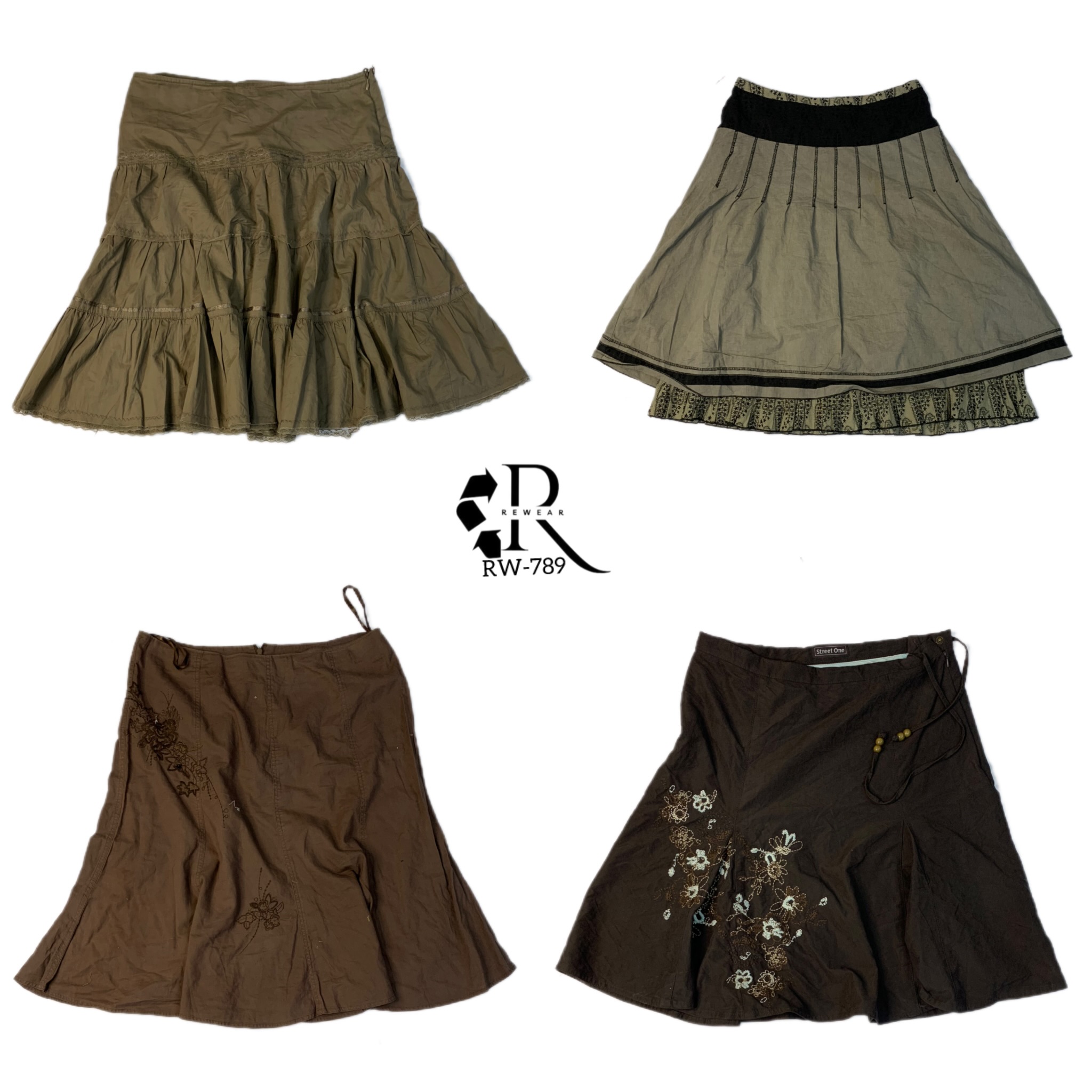 Y2K cotton skirts(RW-789)