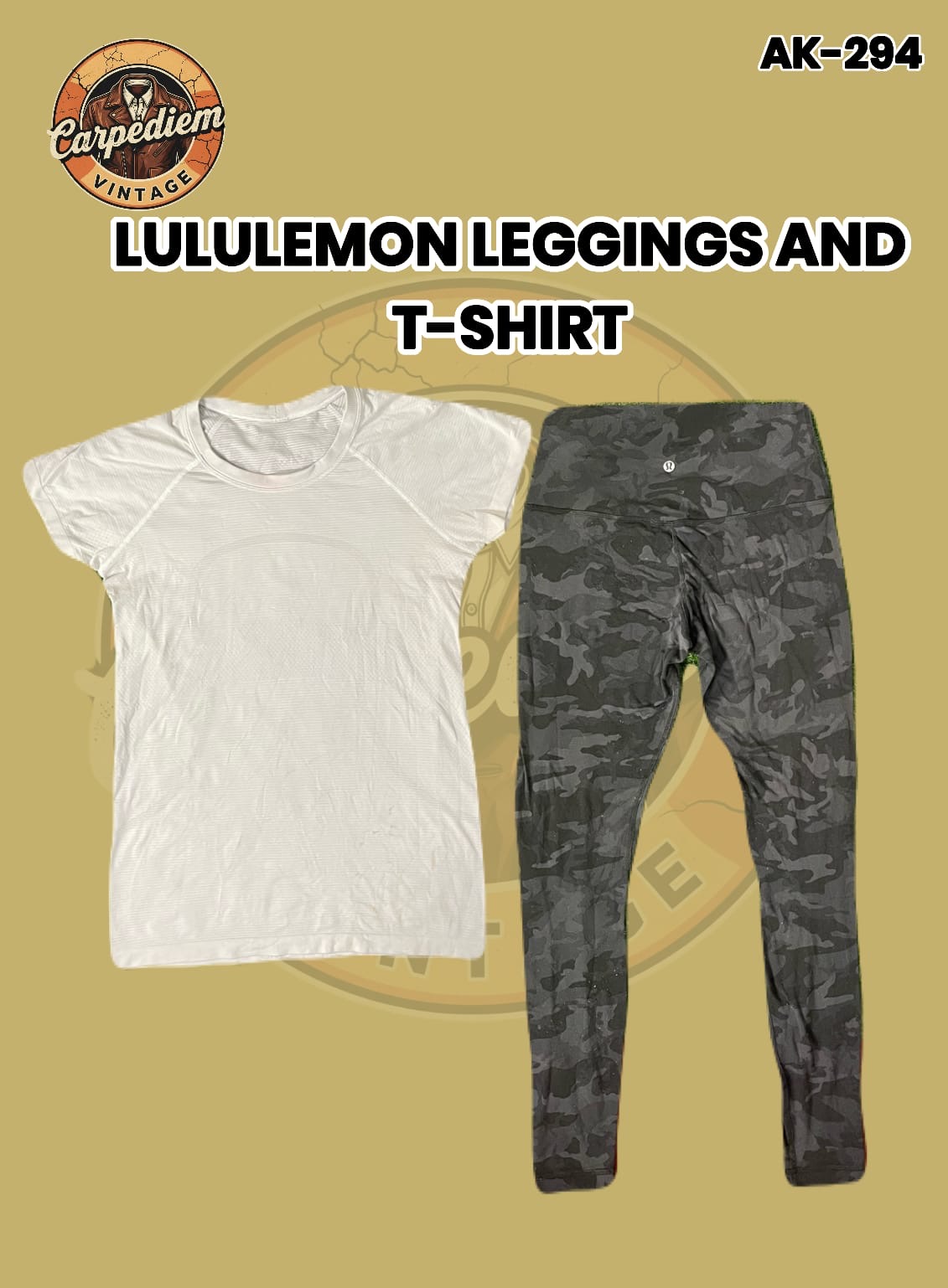 LULULEMON Leggings e T-shirt Ak-294