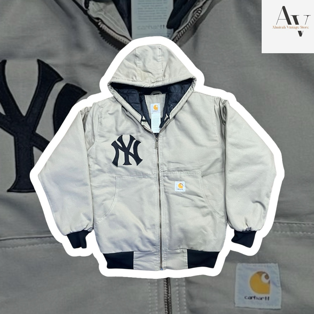 Veste à capuche YANKEES CARHARTT style rework Carhartt