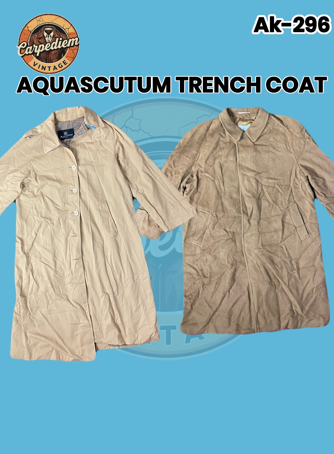 Aquascutum Trench coat Ak-296